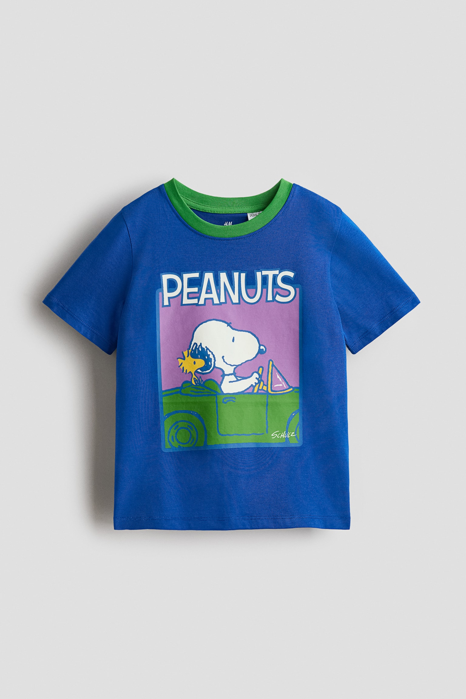 Printed T-shirt - Bright blue/Snoopy/Yellow/Snoopy/Cream/Snoopy/Navy blue/Snoopy