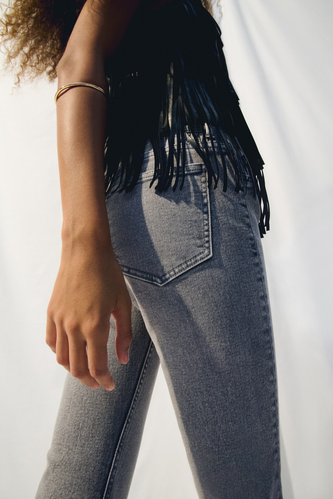 Low Rise Flared Leg Jeans - image 2