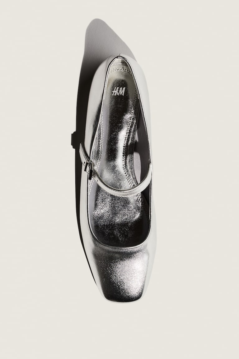 Zapatos Brillantes Hm NiÃ±a Zapatos Sequin Vestido Glitter H&m