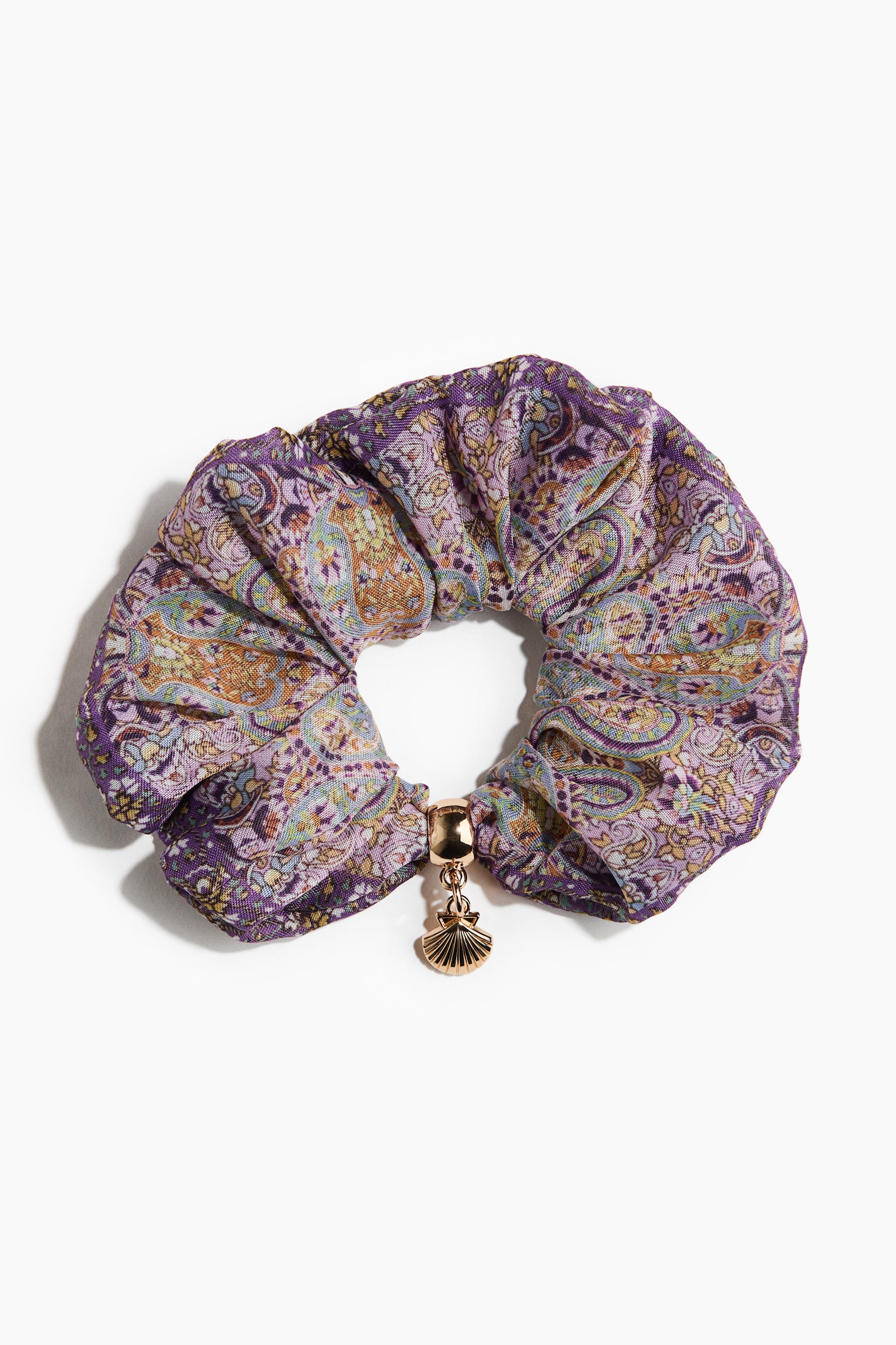 Charm-detail scrunchie - 1