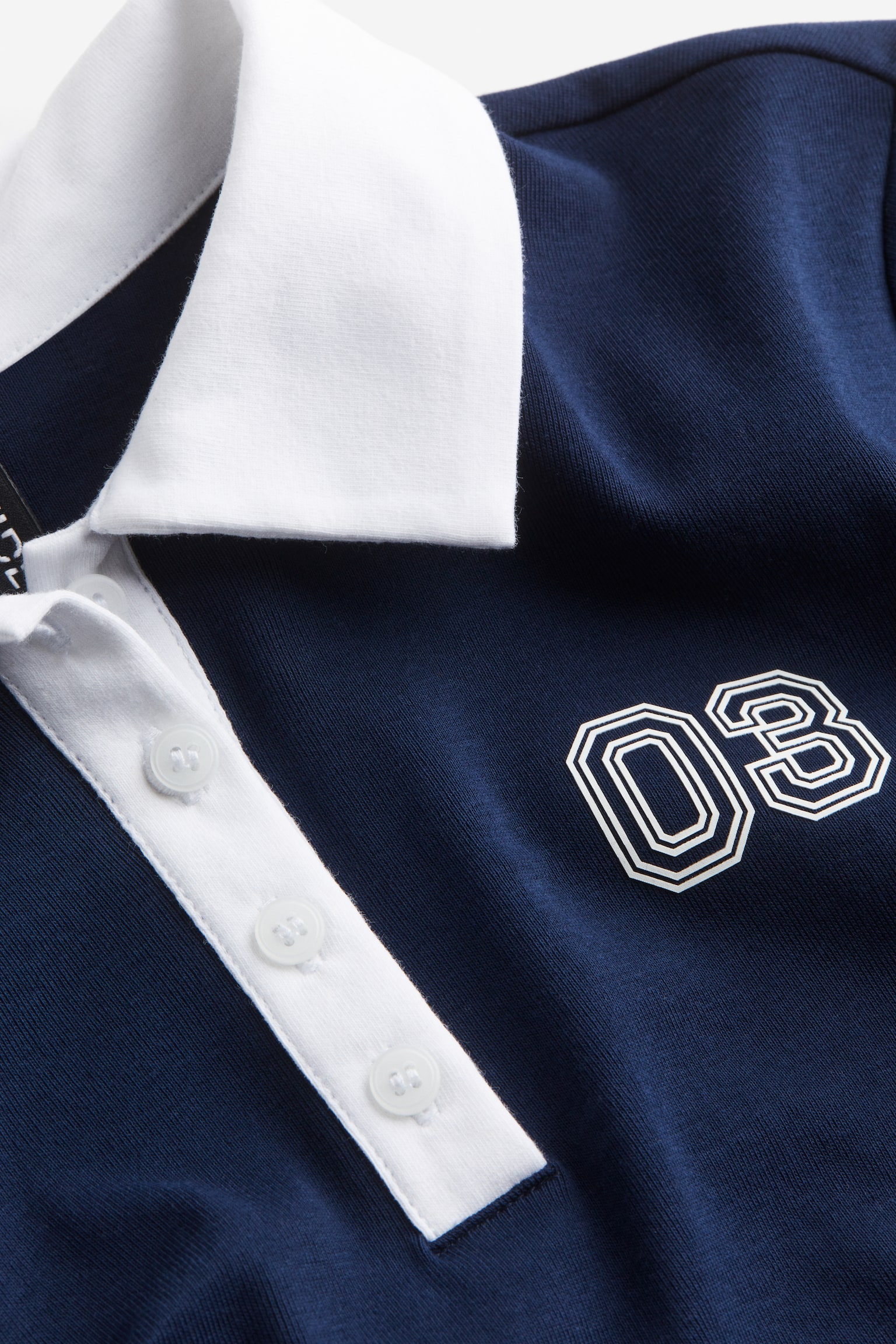 Cropped Polo Shirt - Dark blue/03/Dark blue/Stripe/Red/Los Angeles/Dark green/Portland/Light grey marle/Tiger/Light green/Stripe/Dark blue/Stripe/Light grey marle/NYC - 2