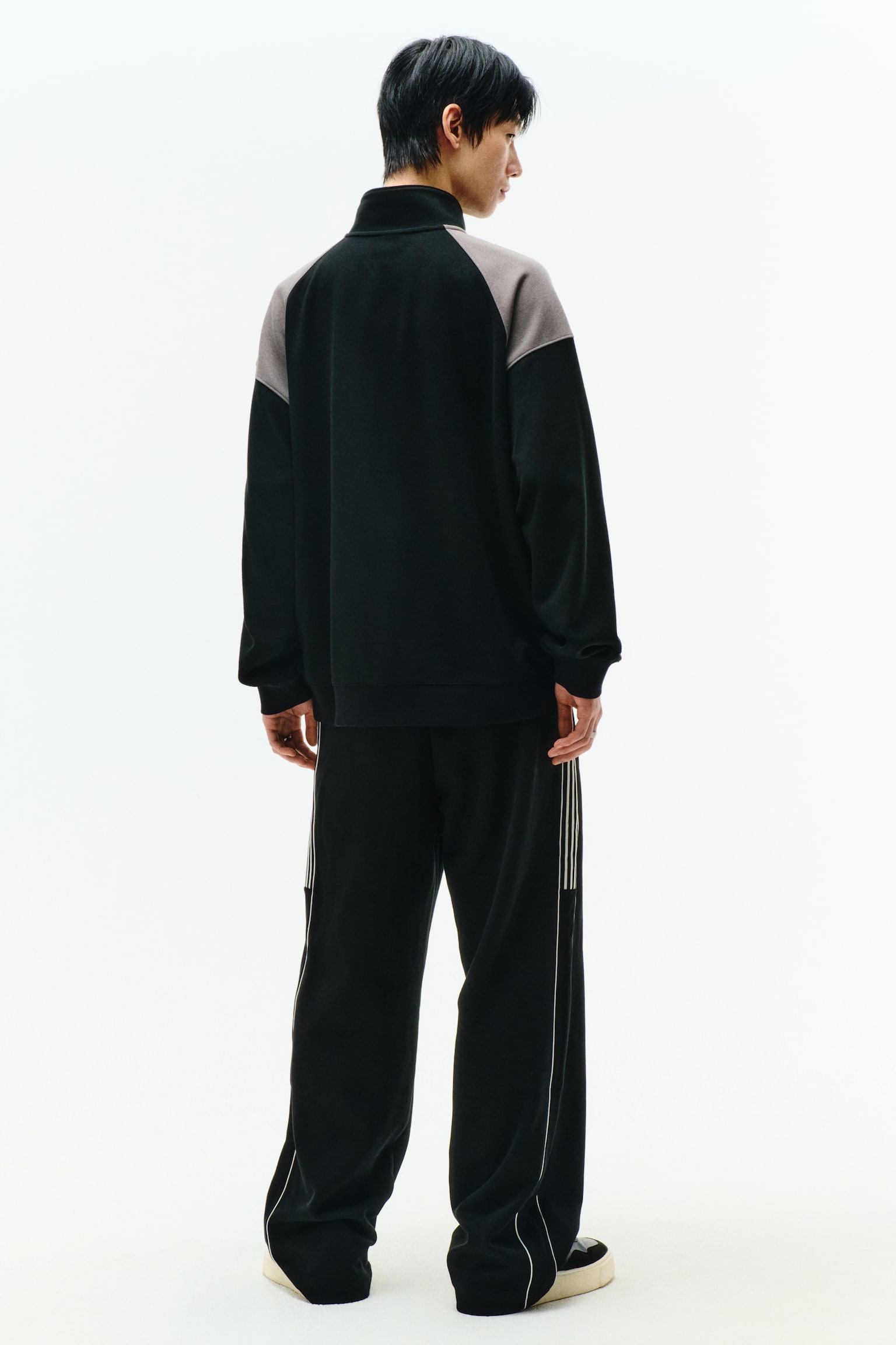 ルーズフィットジョガーパンツ - ブラック／Lucky - 3