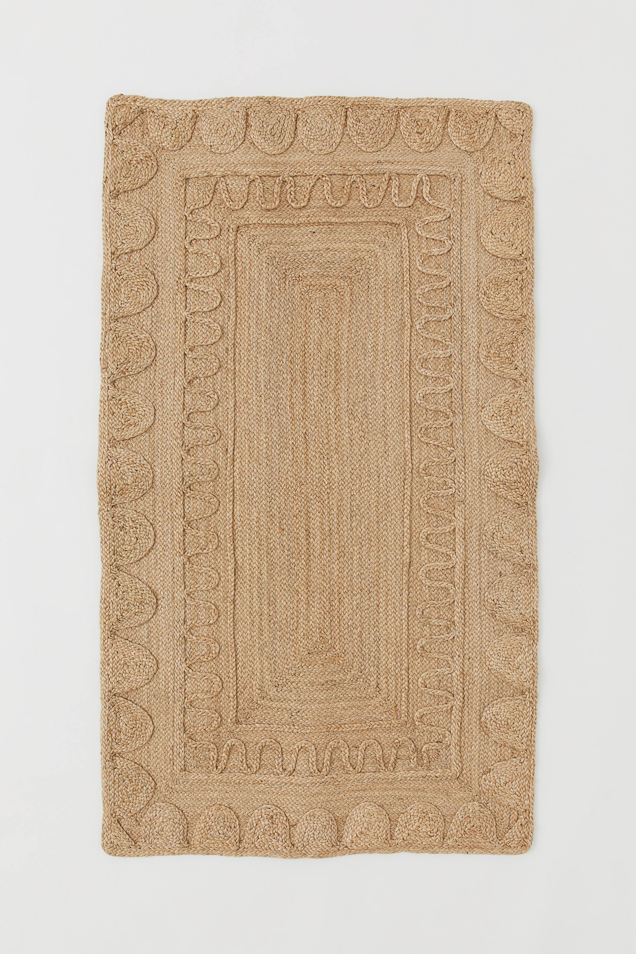 Zobrazit větší obrázek: Jutový kobereček - Béžová - HOME | H&M CZ 1
