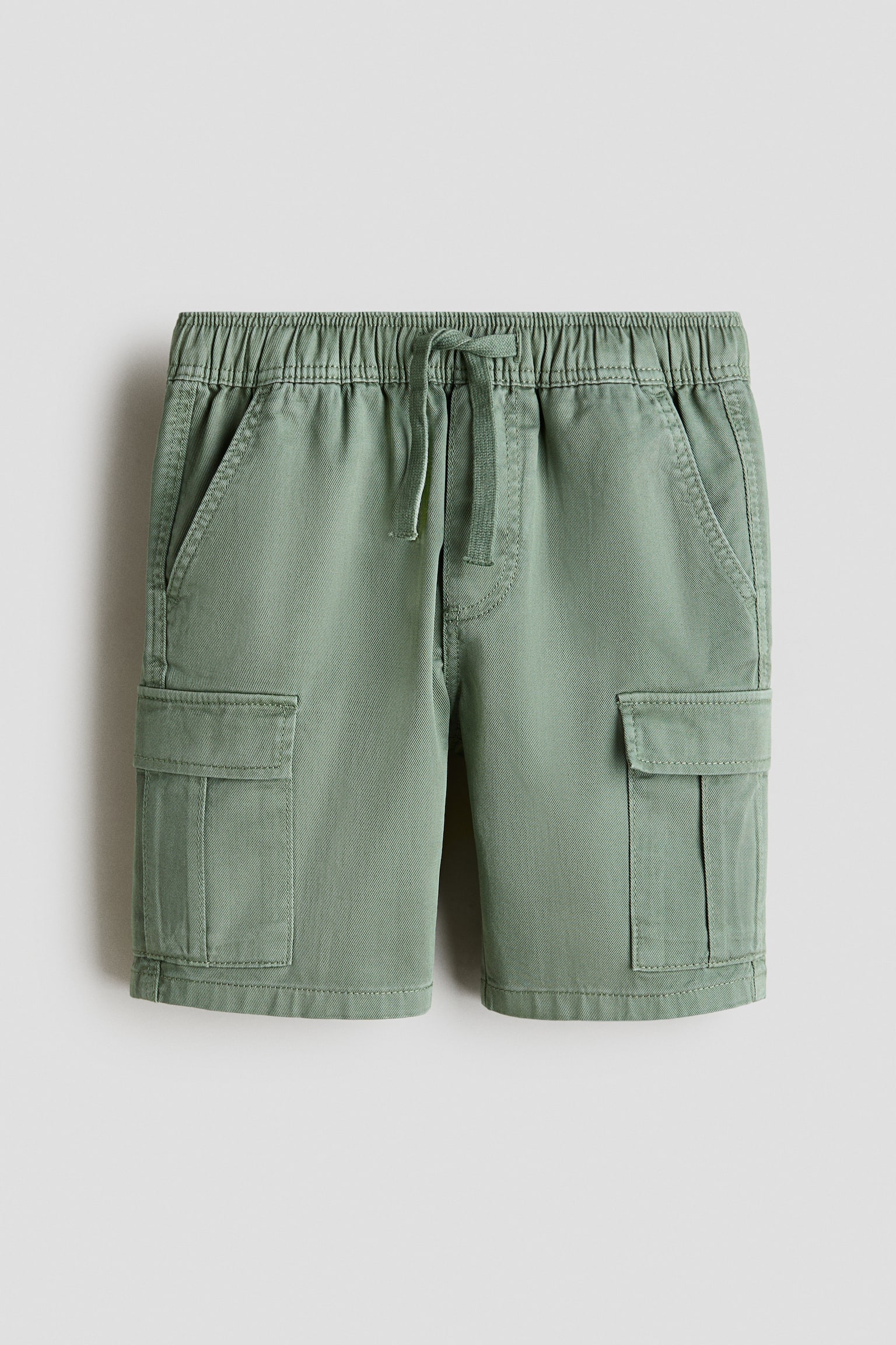Cargoshorts aus Baumwolle - Khakigrün/Braun