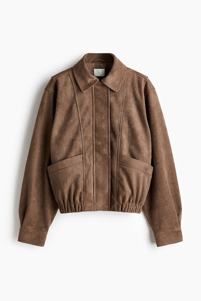 Short Jacket - Brown - 1