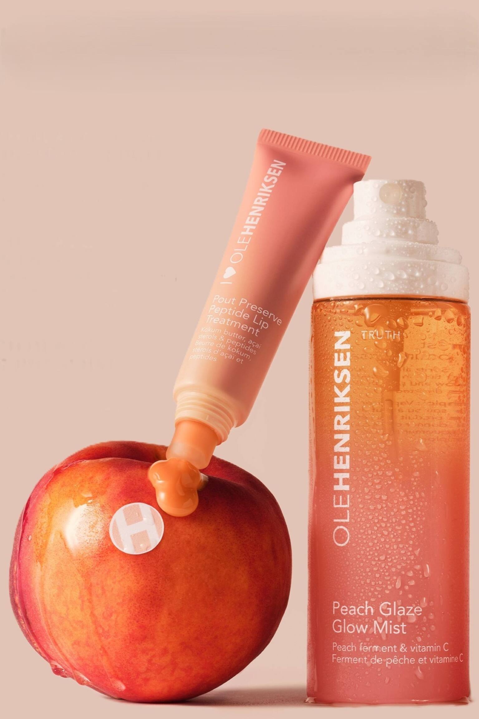 Pout Preserve Peptide Lip Treatment - Peach Glaze - 4