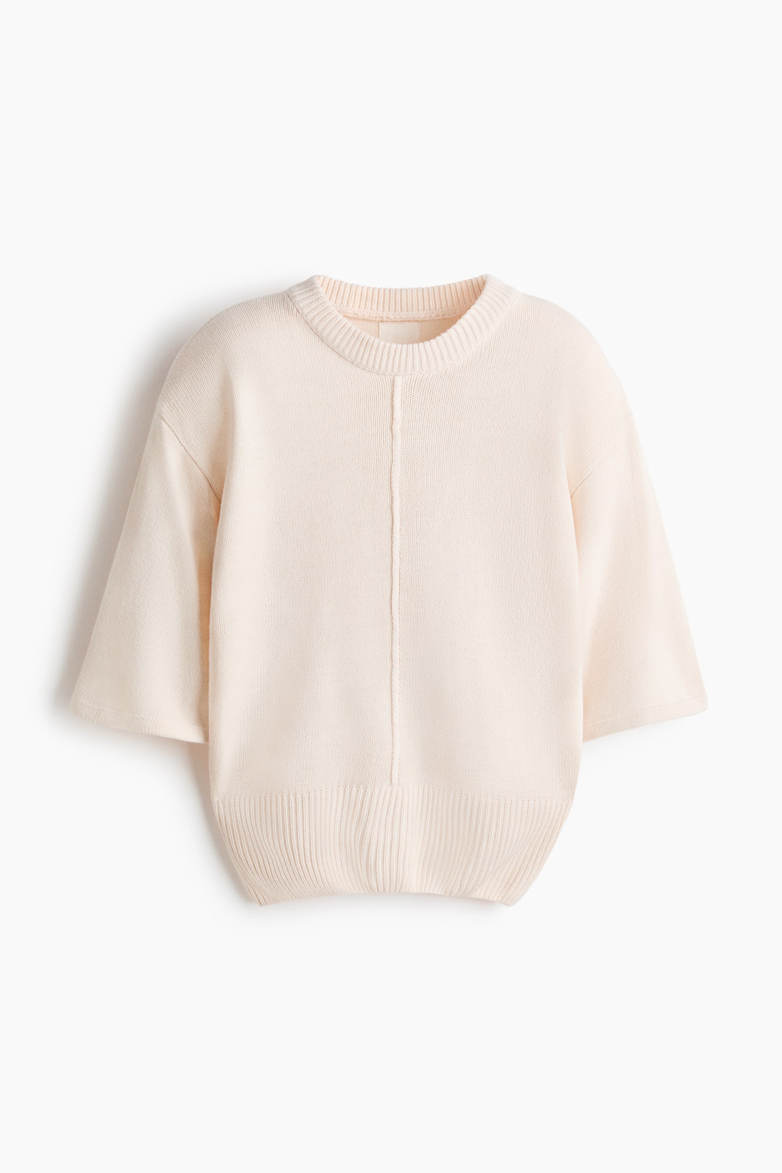 Knit Top - Cream/Black