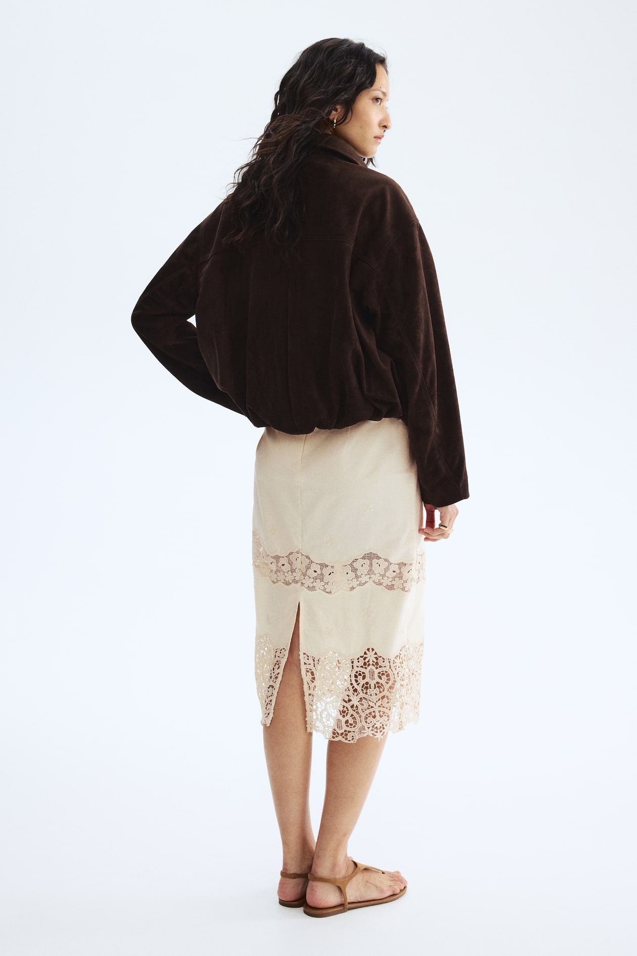 Embroidered Cotton Skirt - image 3