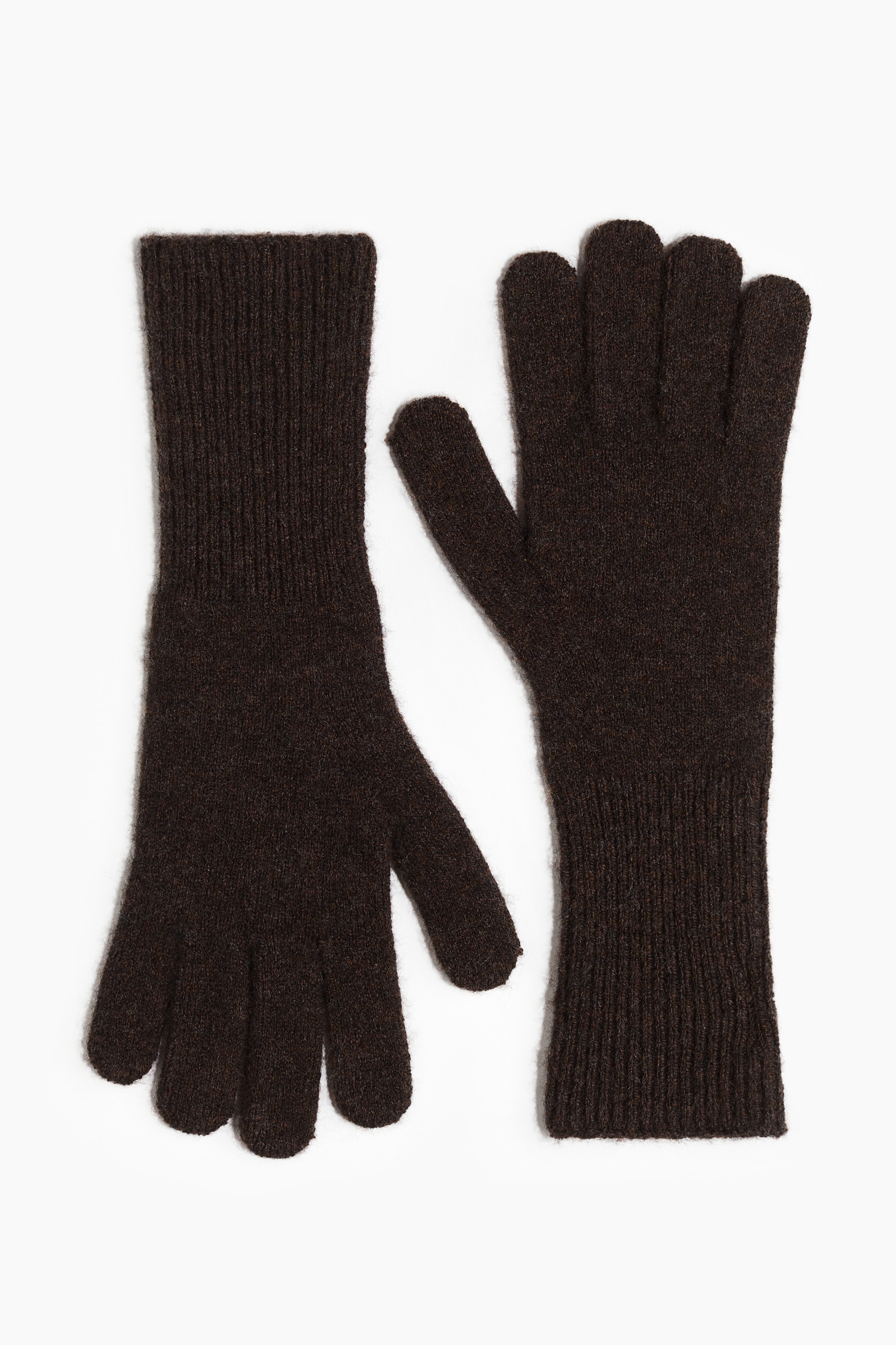 H & M - Cashmere-blend gloves - ベージュ H & M - Cashmere-blend gloves - ベージュ