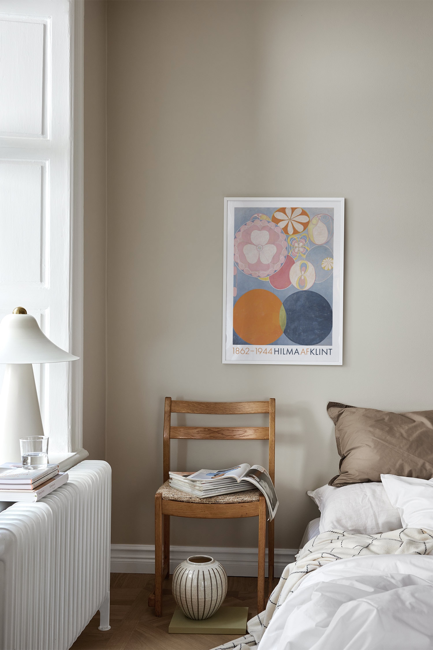 Art No.2 By Hilma Af Klint Plakat - Pink/blå/orange