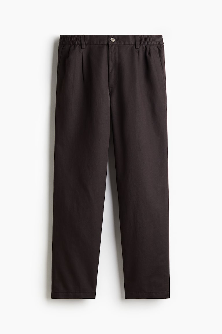 Minimalist — Regular Fit Lyocell-blend trousers