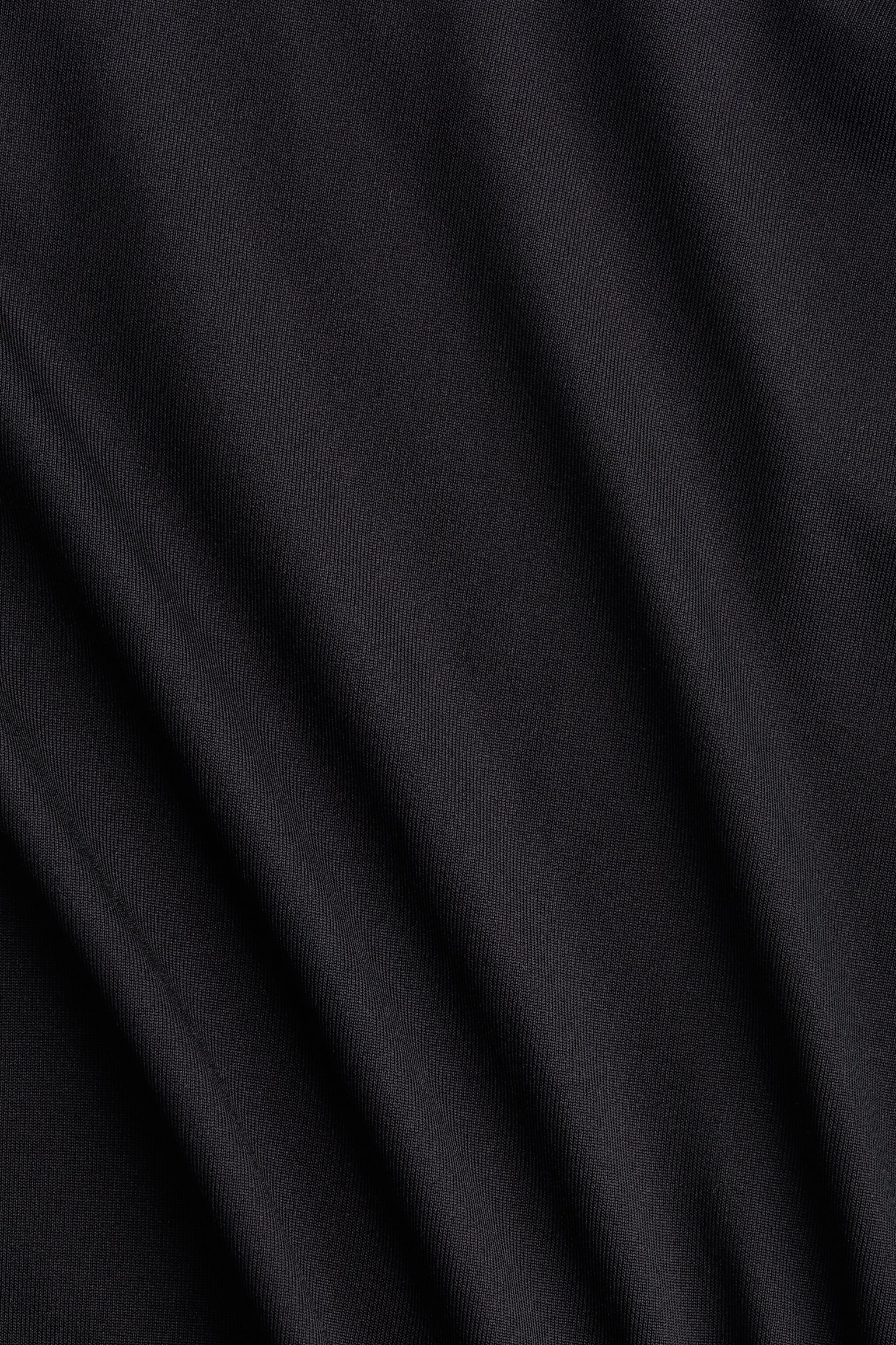 Женский топ H&M Soft Jersey Top, цвет: Чёрный — фото 2