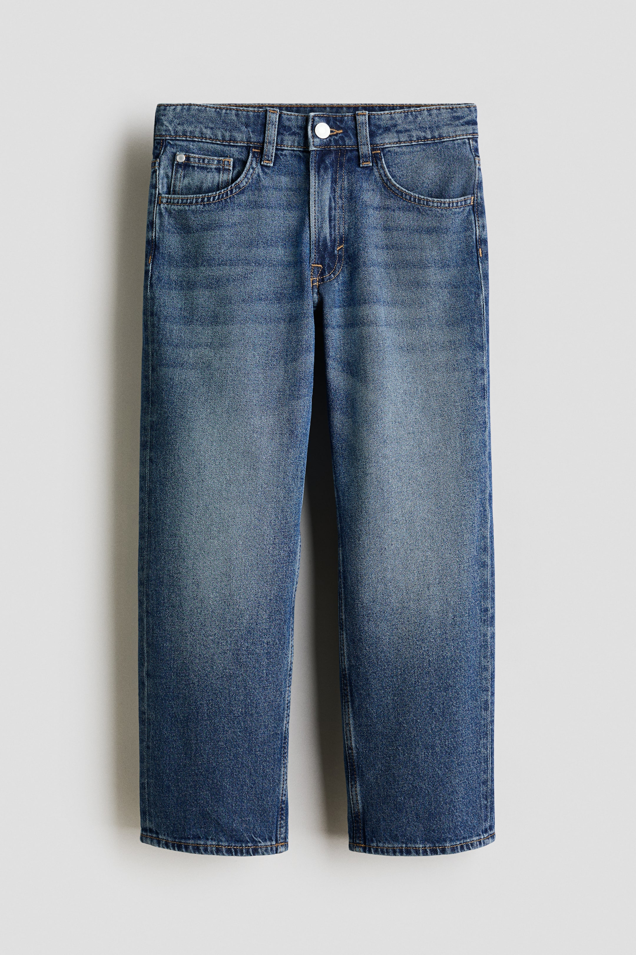 Xem ảnh lớn hơn: Loose Fit Jeans - Denim blue - Kids | H&M VN 3
