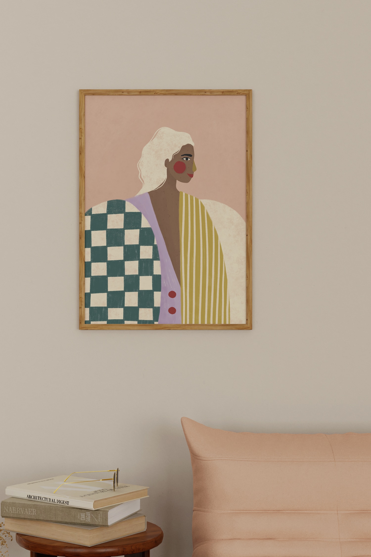 Bea Muller - Funky Blouse - Flerfarvet