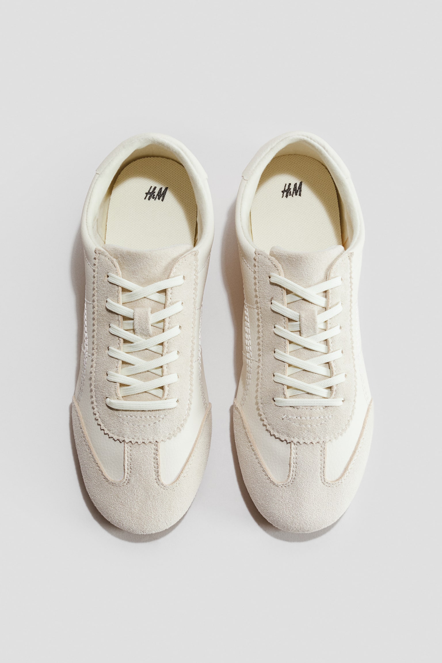 Trainers - Light beige/White/Dark beige - 3