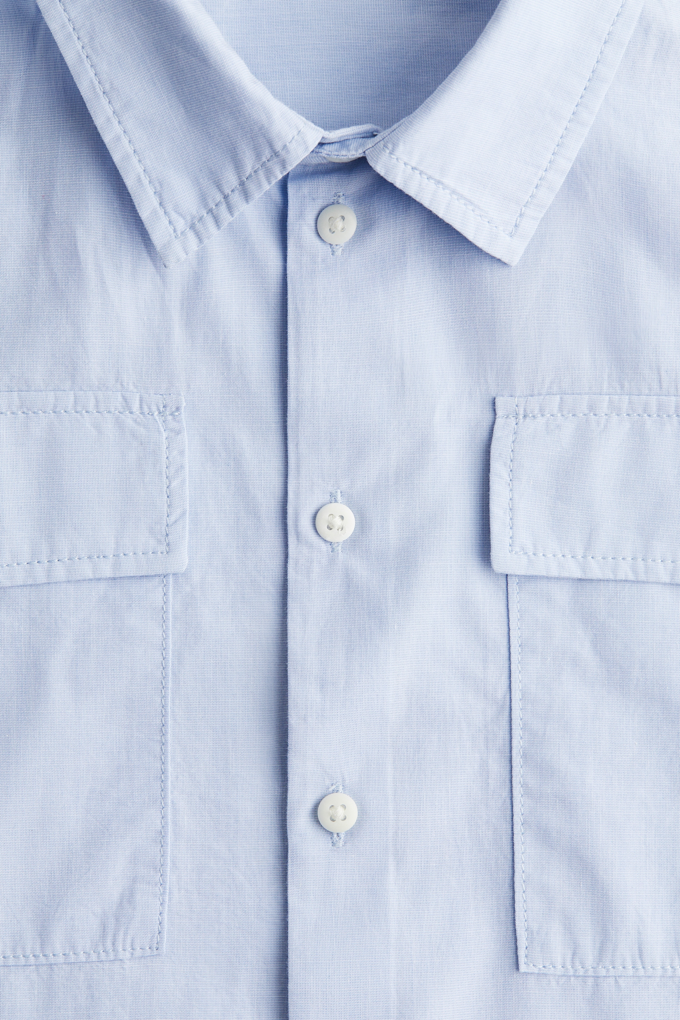 UPPER HIGHTS 『the shirt』cottonshirt Blue UPPER HIGHTS 『the shirt』cottonshirt Blue