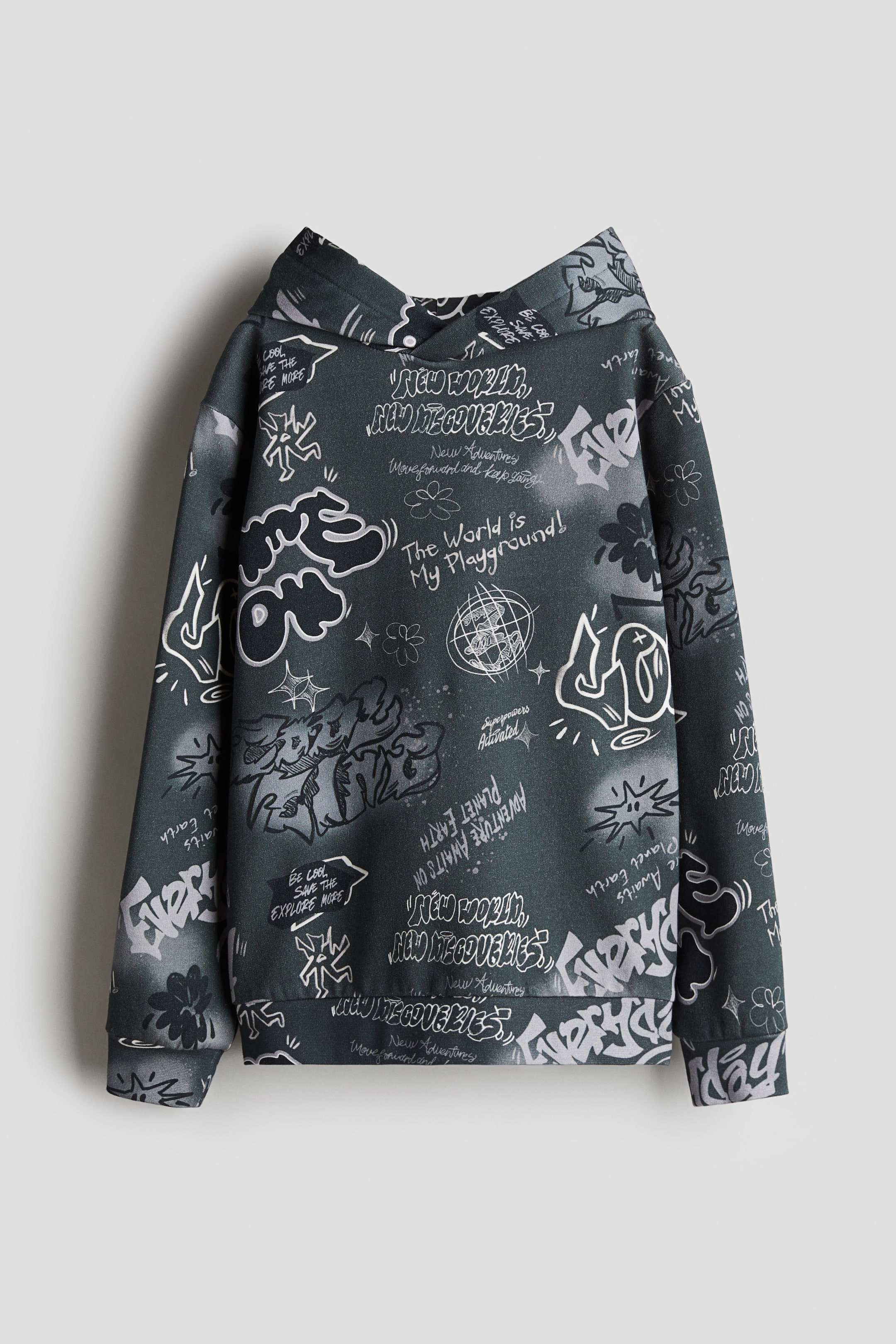 Printed Hoodie