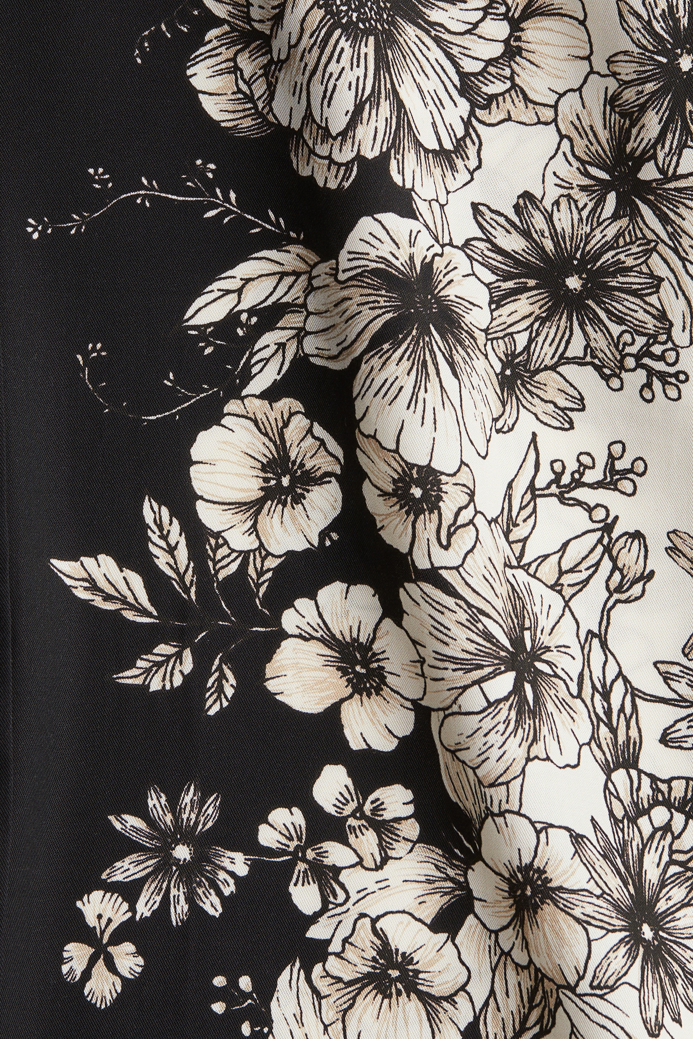 Long printed shirt