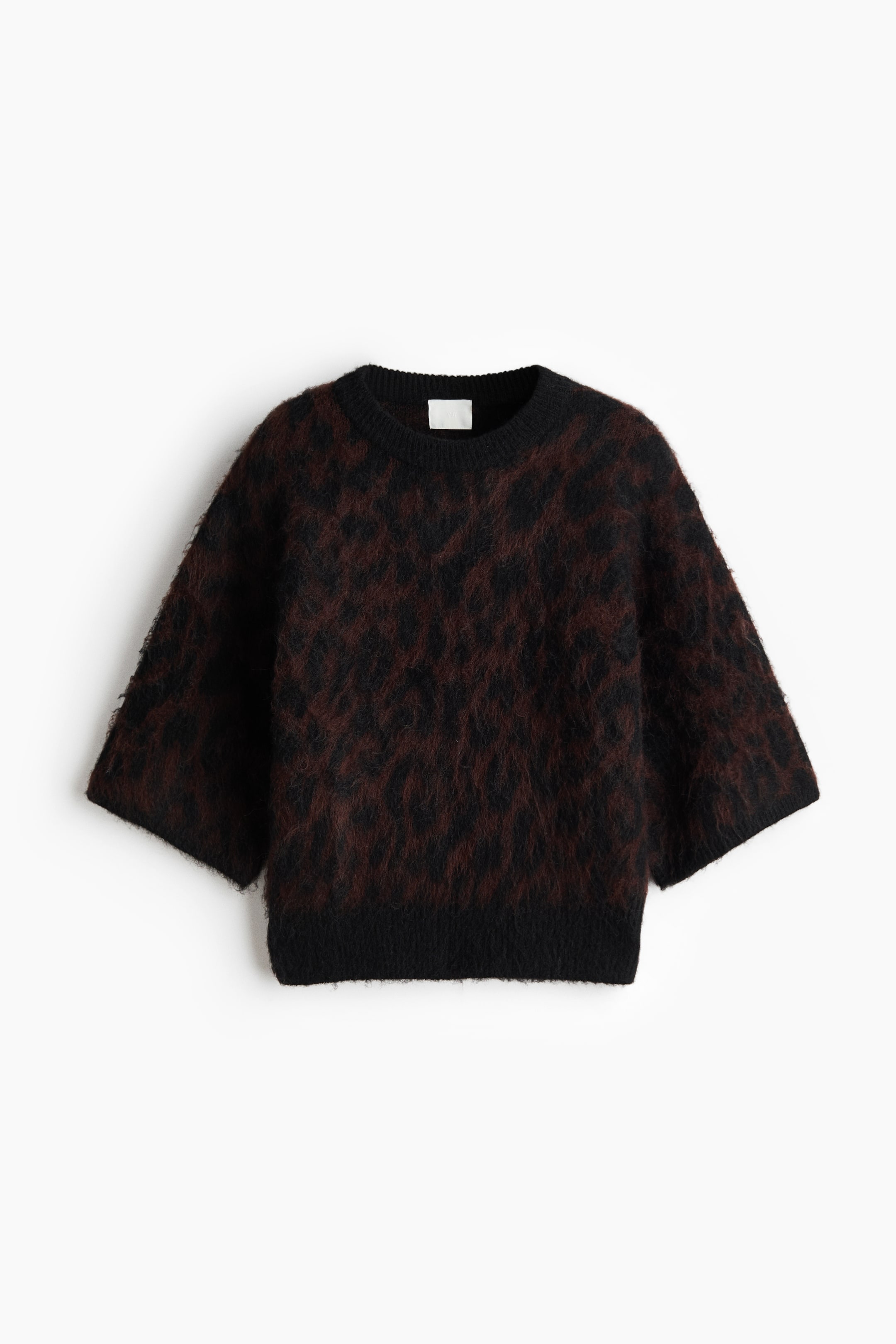 Jacquard-Knit Sweater