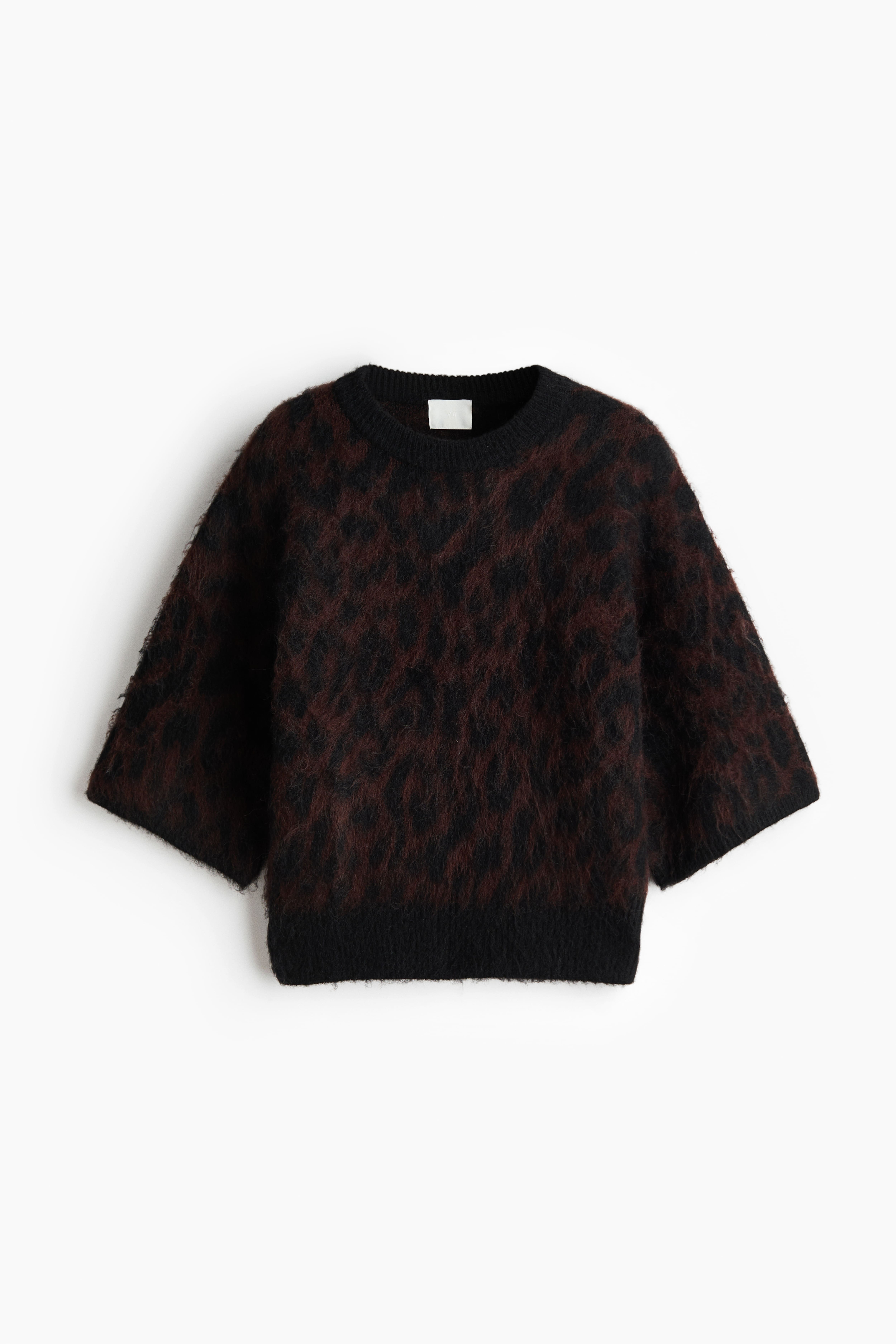 Jacquard-Knit Sweater