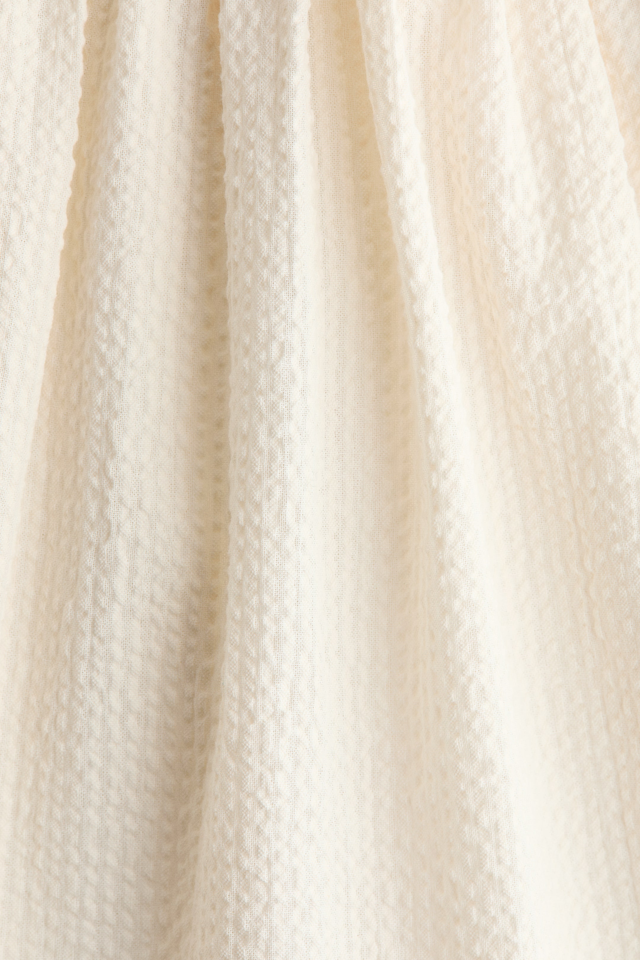 Robe sans manches en crépon de coton