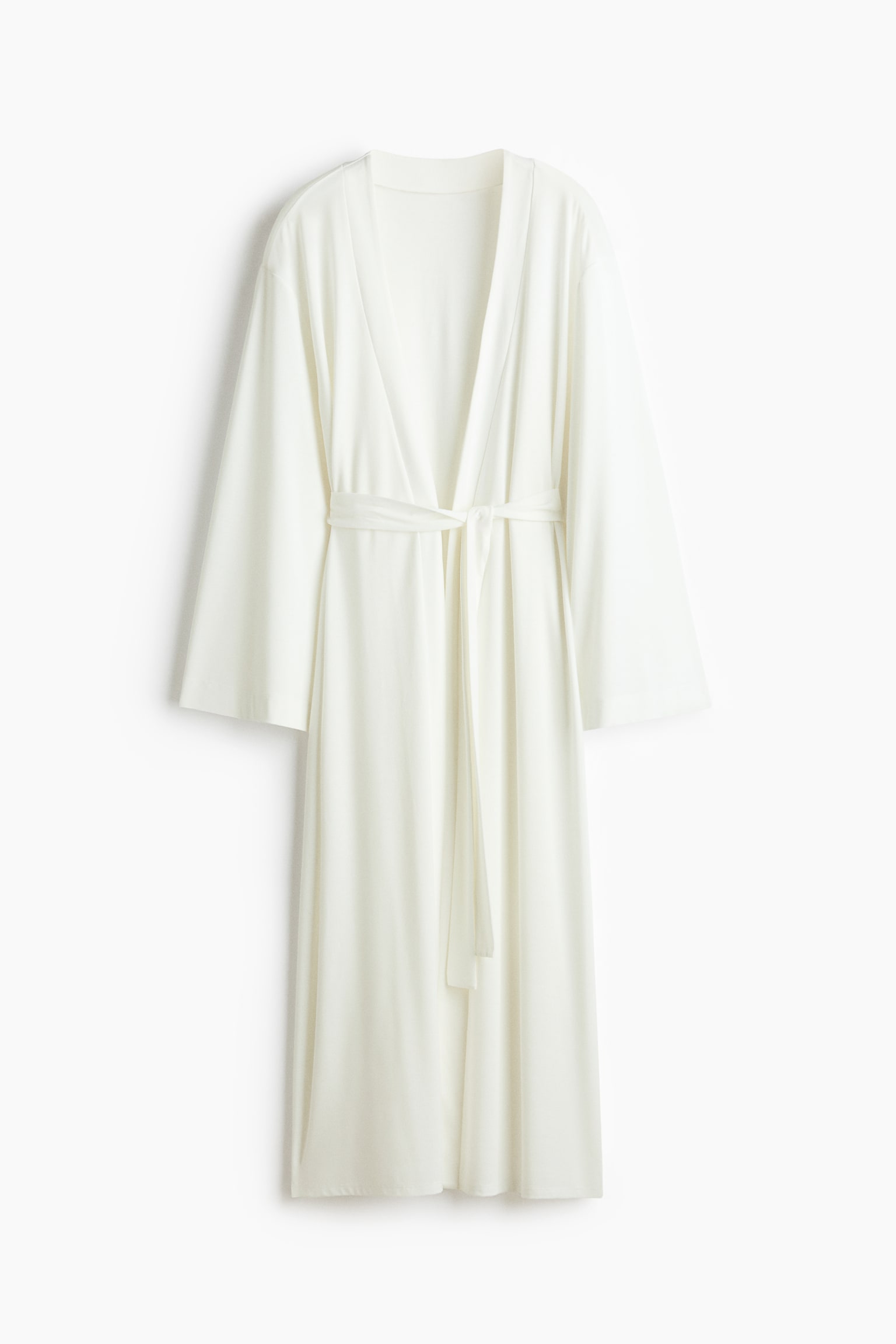 Jersey dressing gown - White - 1