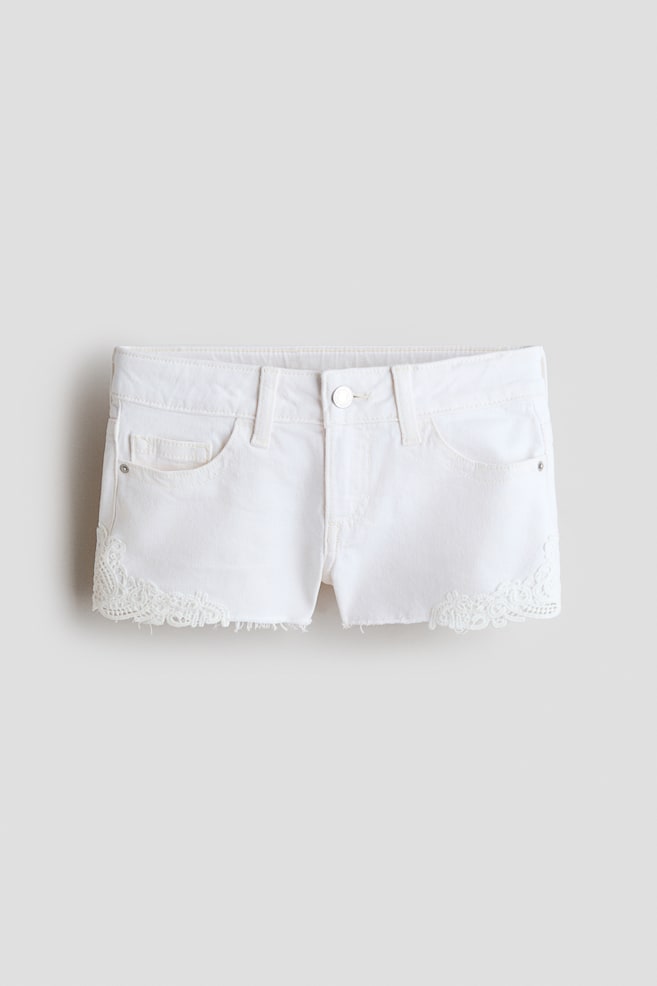 Shorts de denim - Blanco/Azul denim/Azul denim claro/Azul denim oscuro/Gris denim claro/Verde caqui claro/Azul denim claro - 1