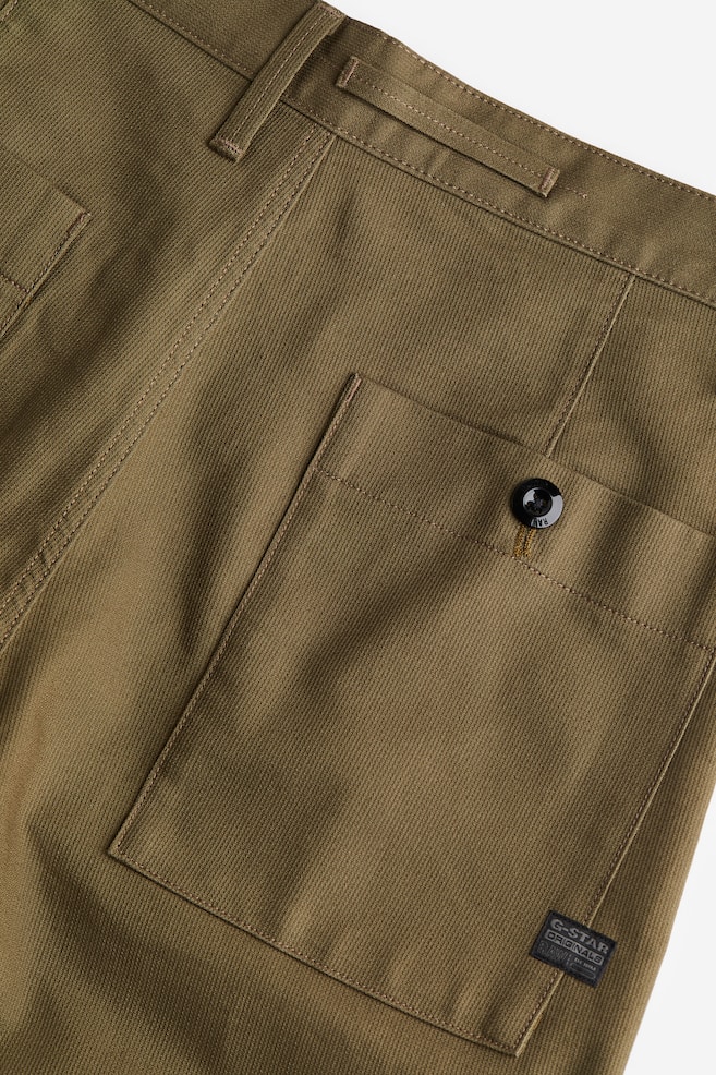 Pleated Chino Relaxed - Green - 2