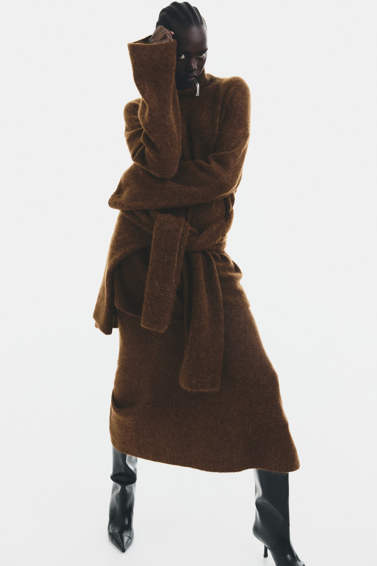 Oversized Alpaca-Blend Sweater - image 2