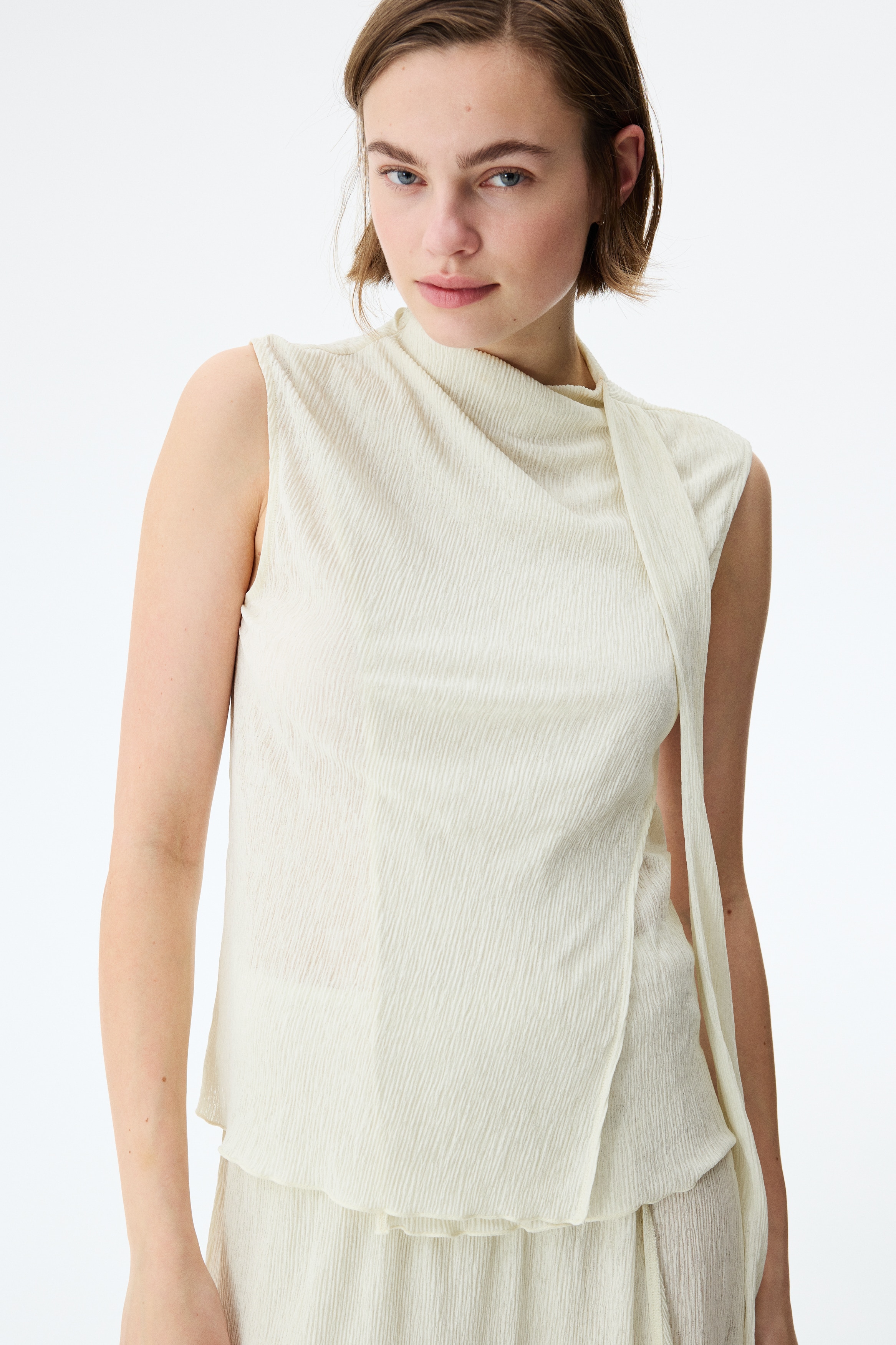 Scarf-Detail Top from H&M - $16.99