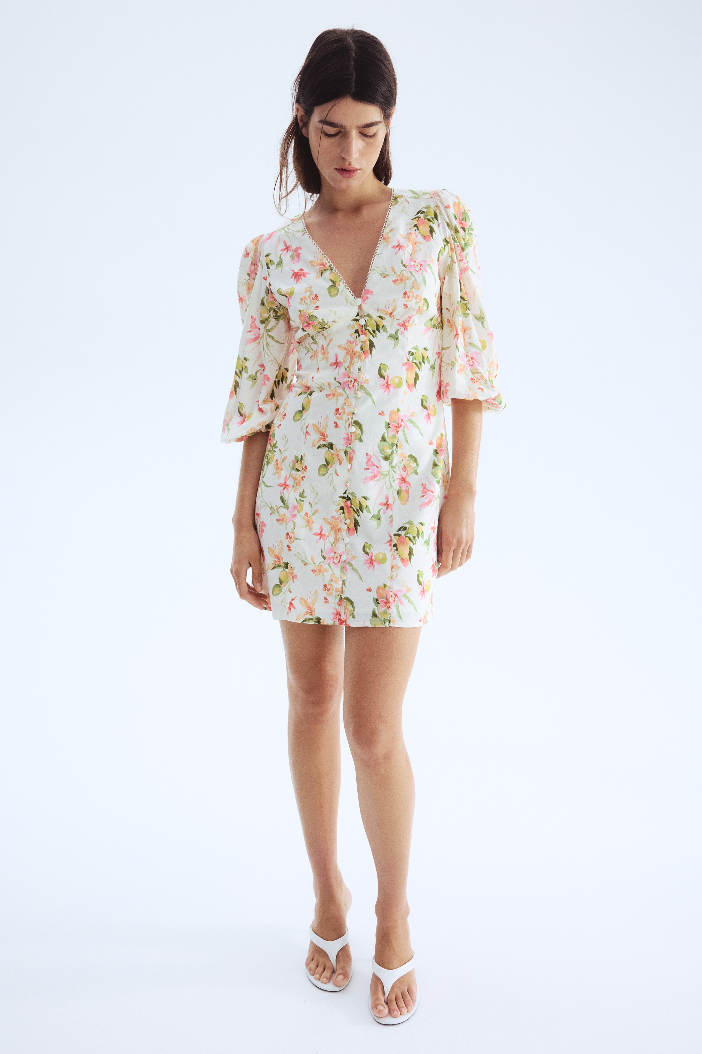 White Linen Dresses | Mini, Midi & Maxi | Shirt & Wrap | H&M GB