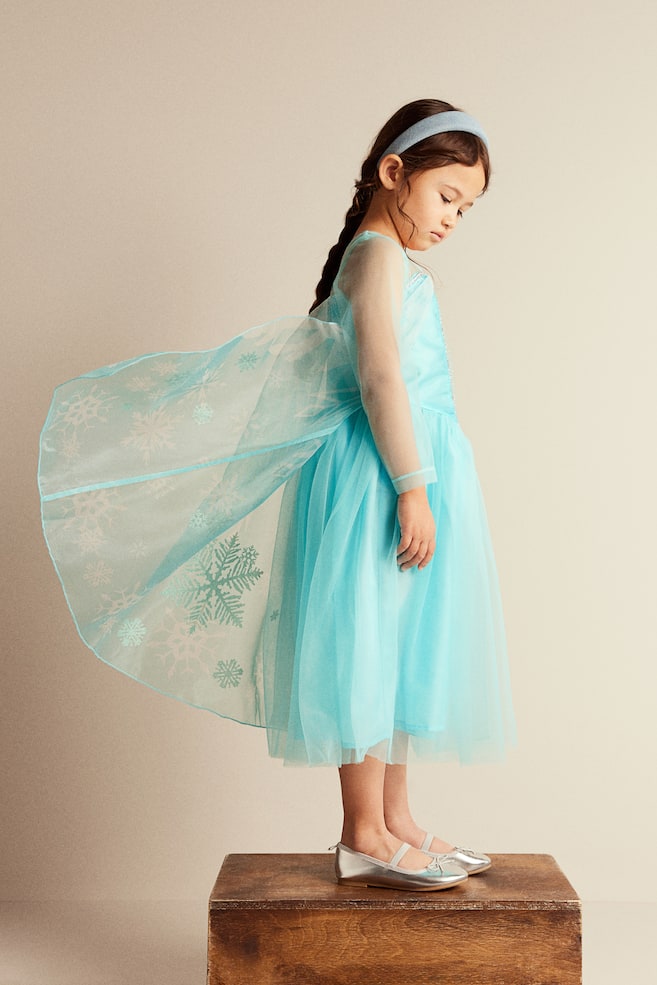 Fancy dress costume - Turquoise/Frozen/Light blue/Frozen/Blue/Snow White/Light purple/Frozen/dc - 1