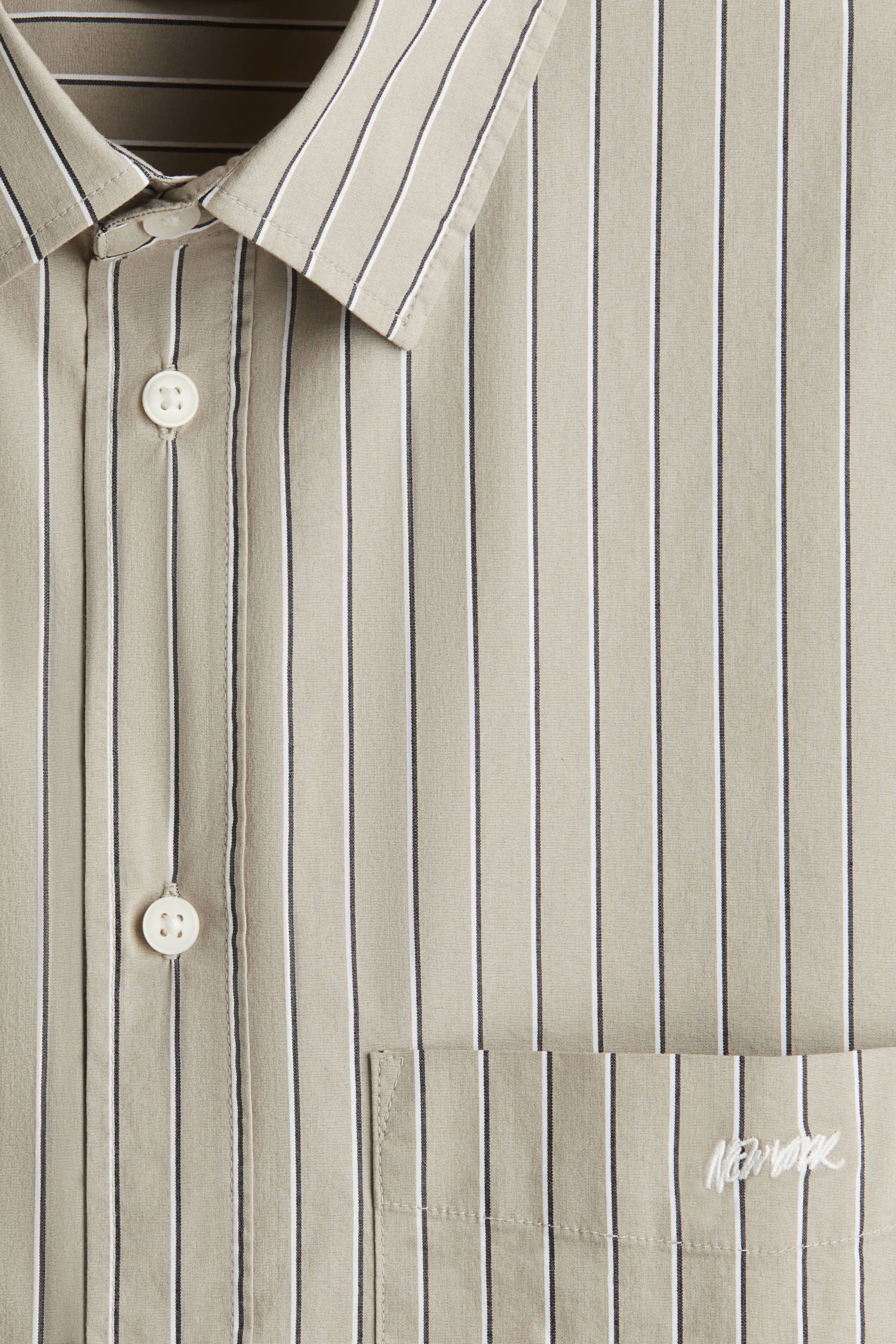 Loose-Fit Poplin Shirt