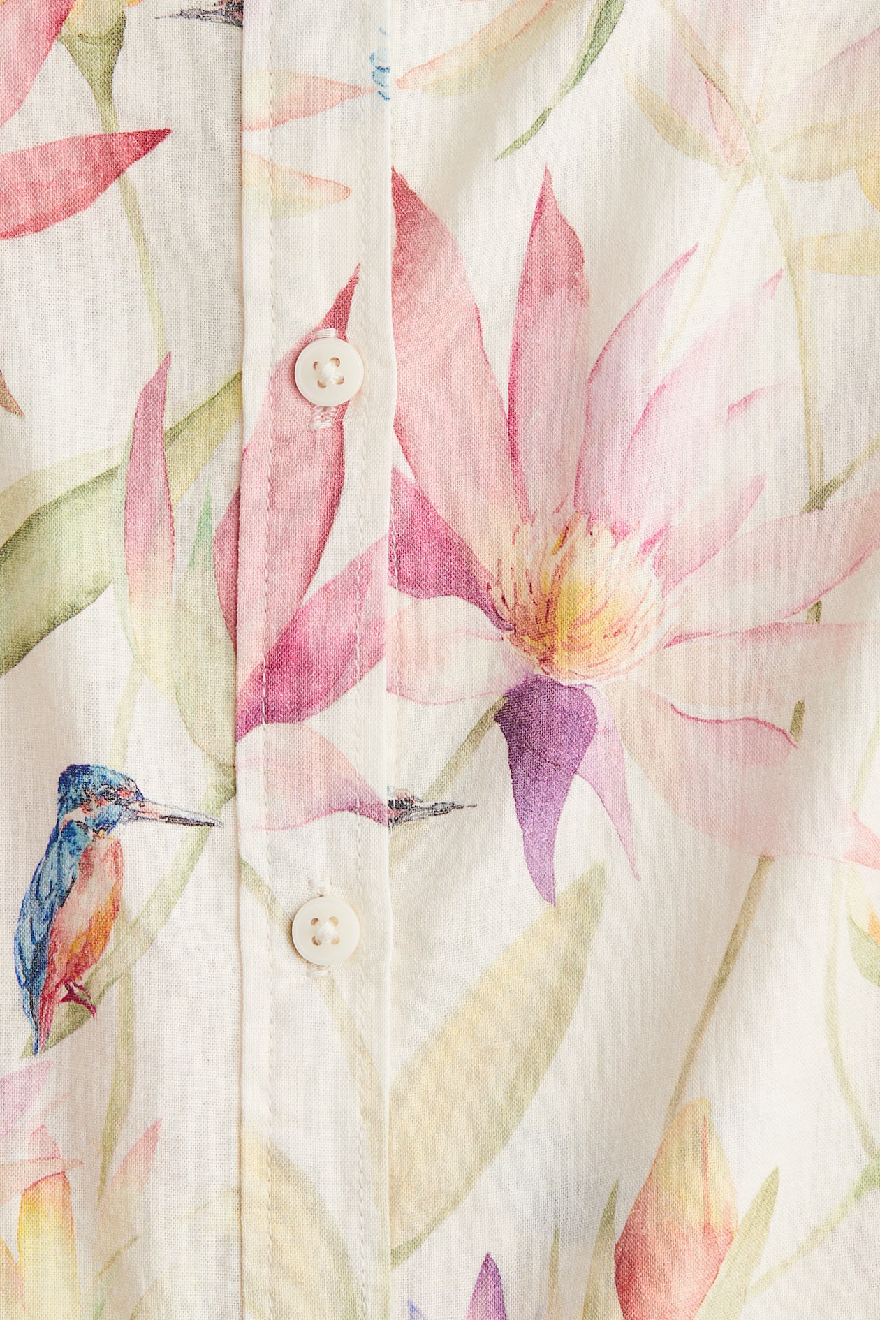 Linen-Blend Blouse - image 3
