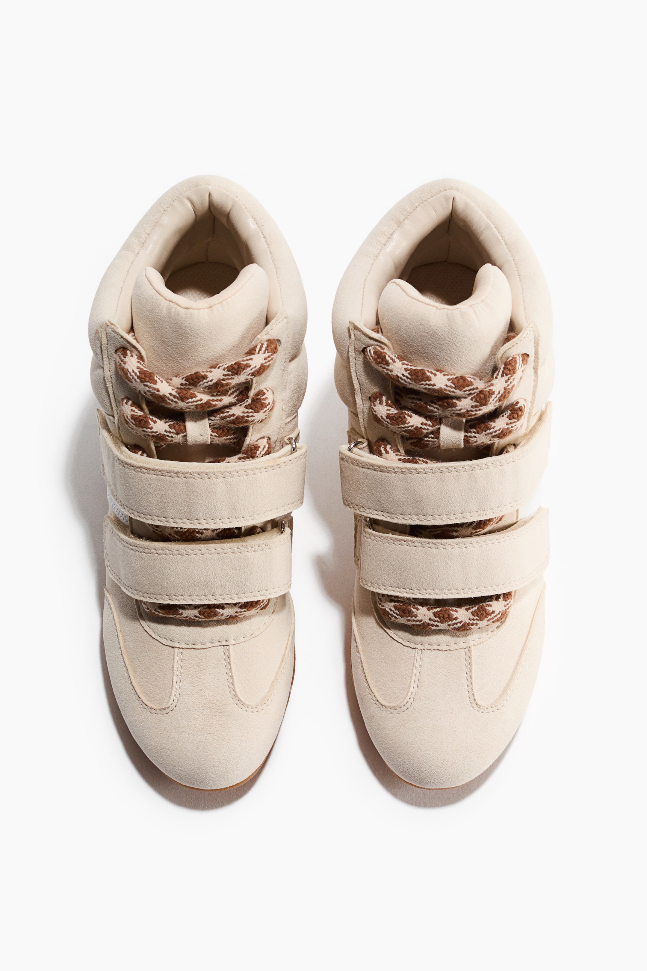 Wedge-Heeled High Tops
