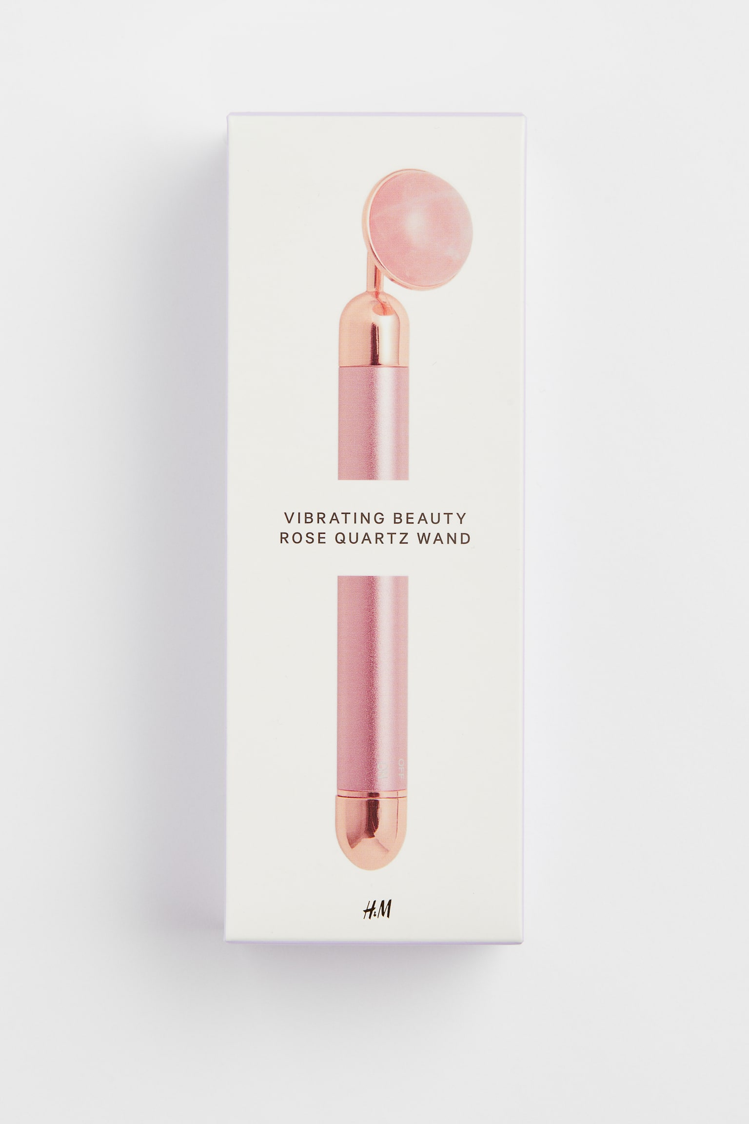 Vibrating rose quartz wand - Rose gold-coloured - 2