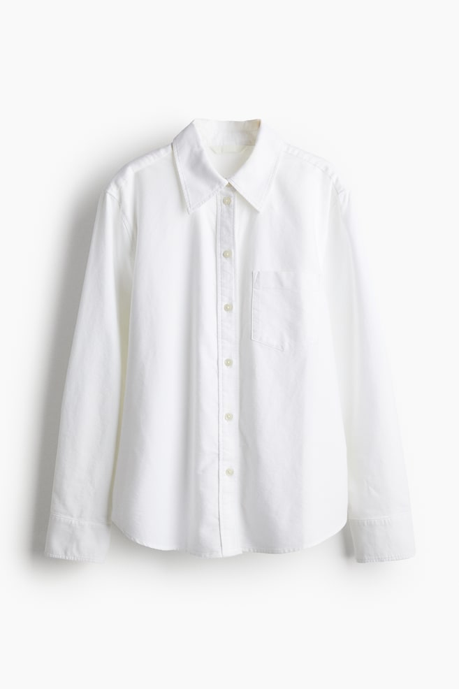 Oxford shirt - White - 1