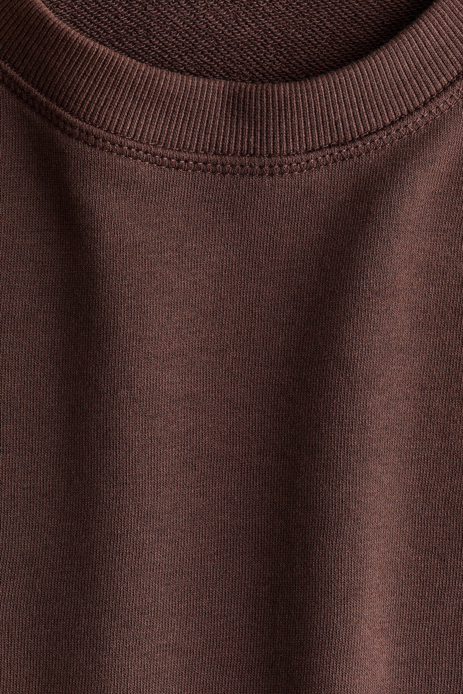 Sweatshirt dress - Brown/Light blue/Black/Light grey marl - 2