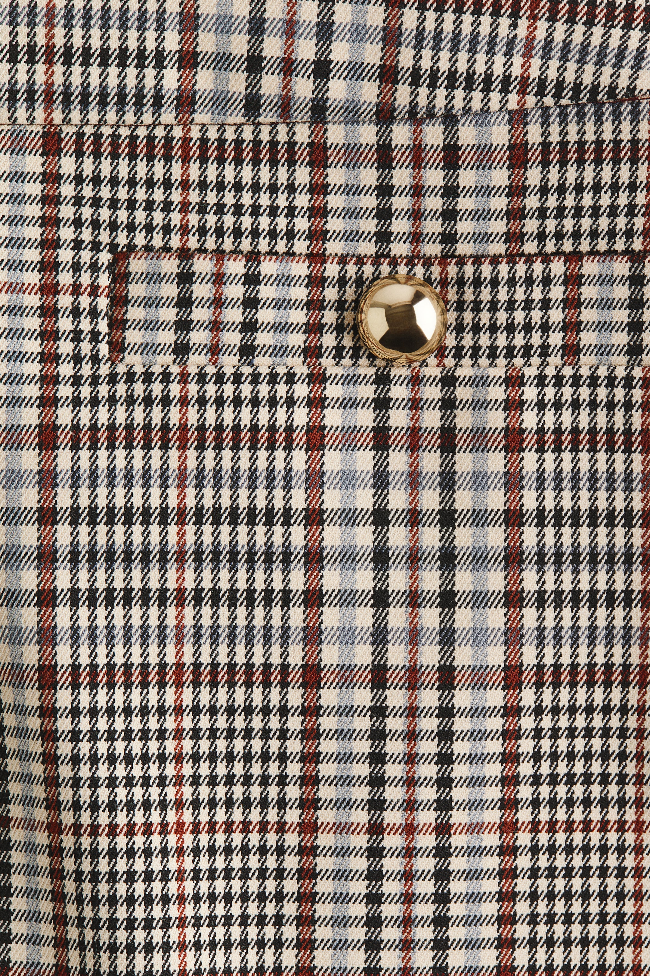 View larger image: Skort - Light beige/Checked - Ladies | H&M IN 2