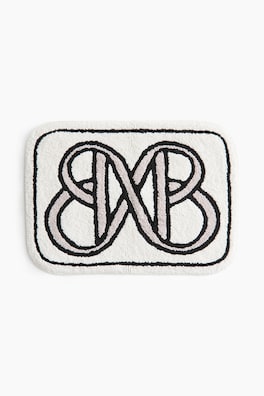 Badrumsmatta med motiv