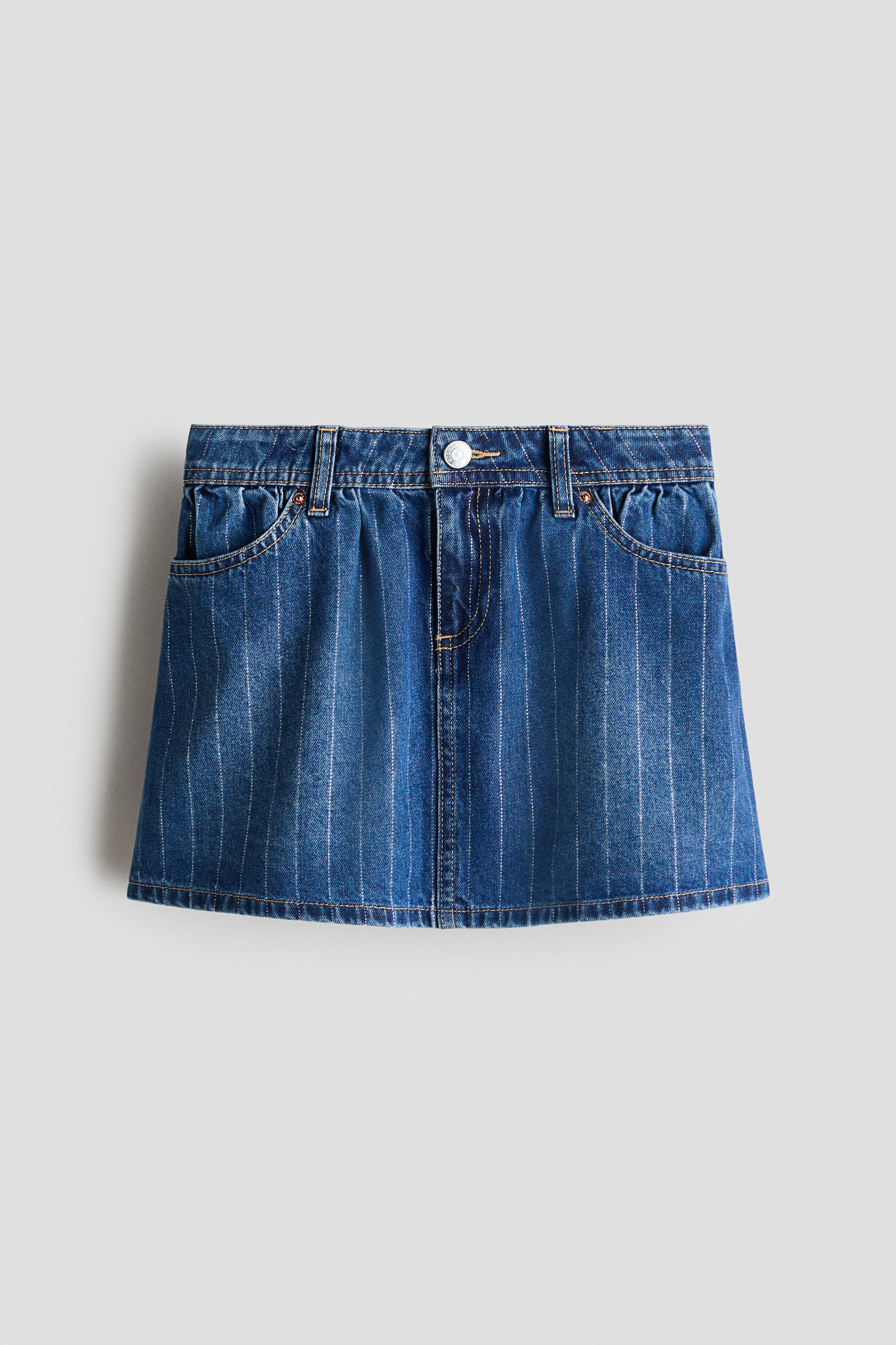 Cotton Denim Skirt