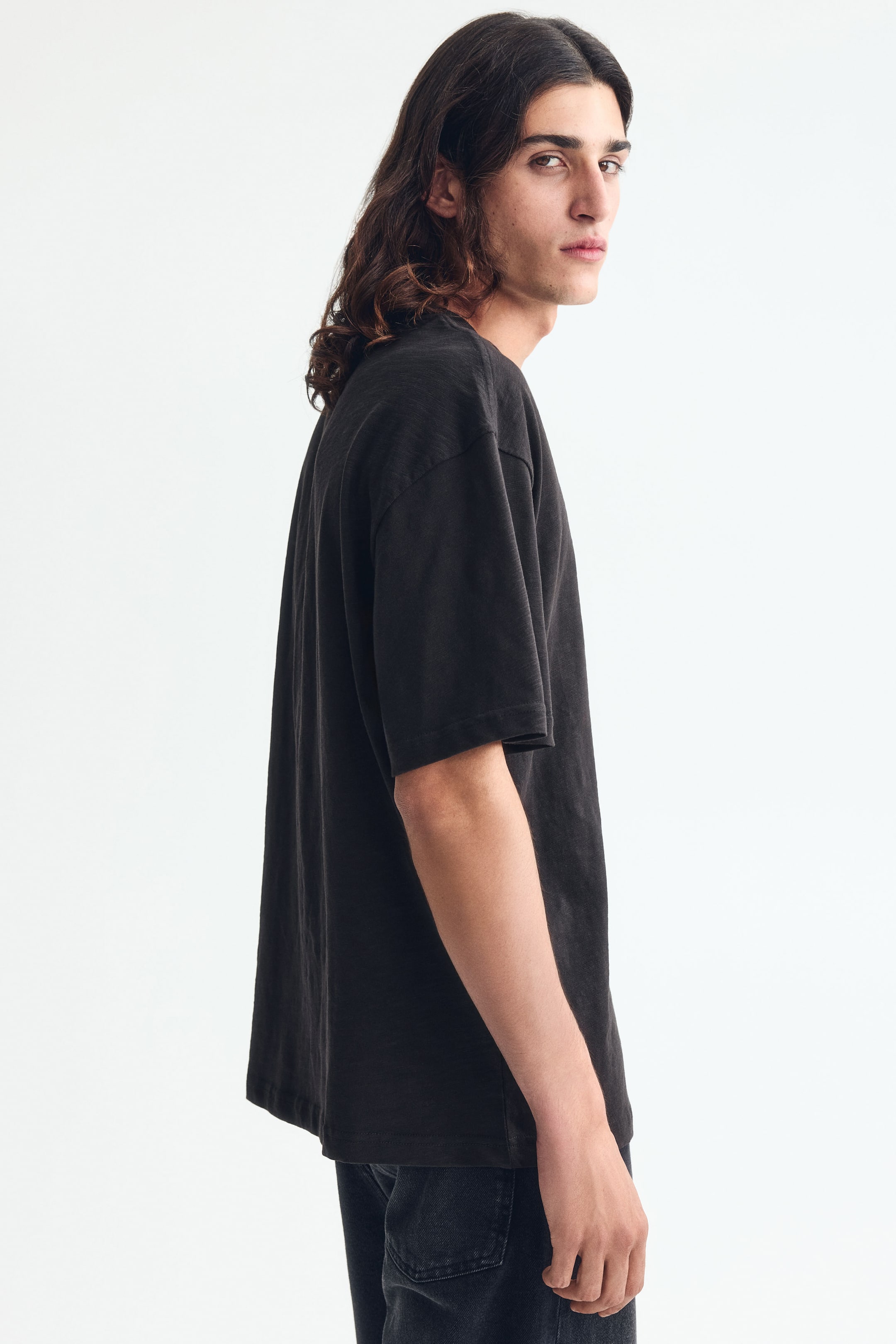 Мужские футболки H&M Relaxed-Fit Cotton T-Shirt — фото 5