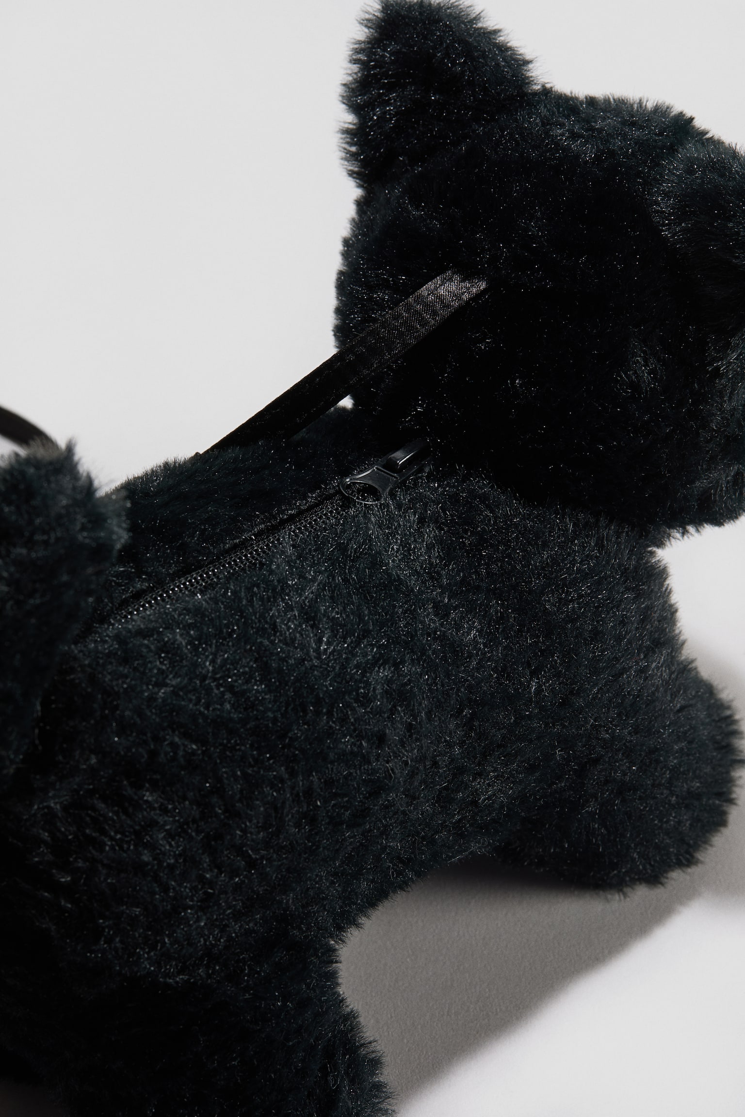 Детская сумка H&M Soft Toy Crossbody, цвет: Чёрный — фото 4