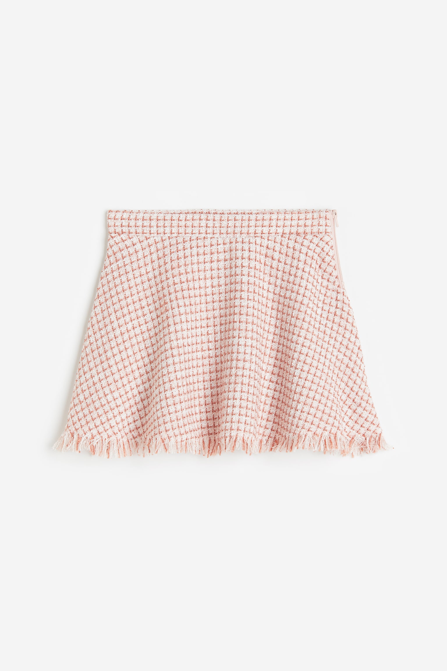 A-line skirt - Pink/Checked - 1