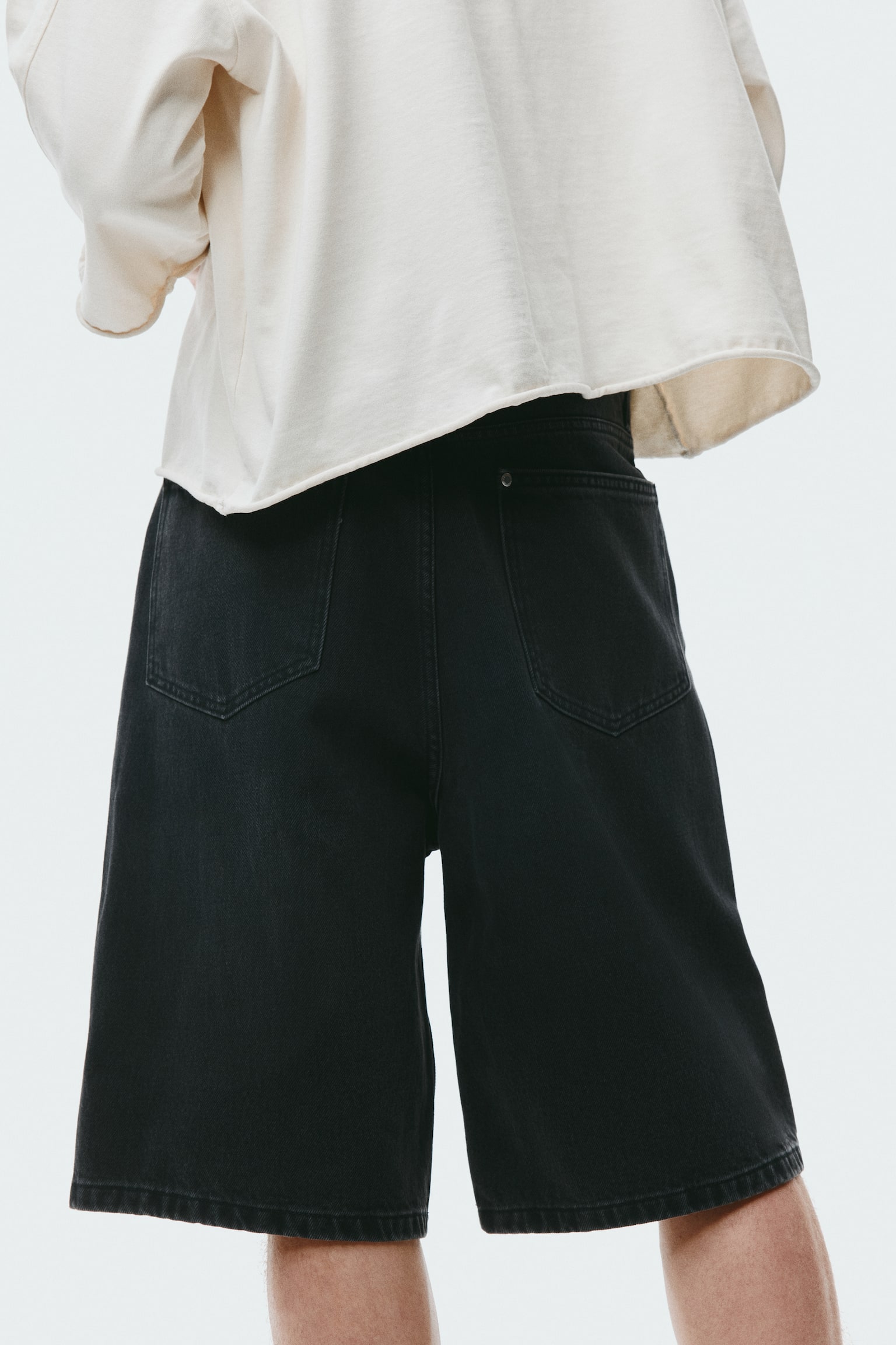 Baggy Denim Shorts - Denim black/Denim gray/Light denim blue/Denim blue - 5
