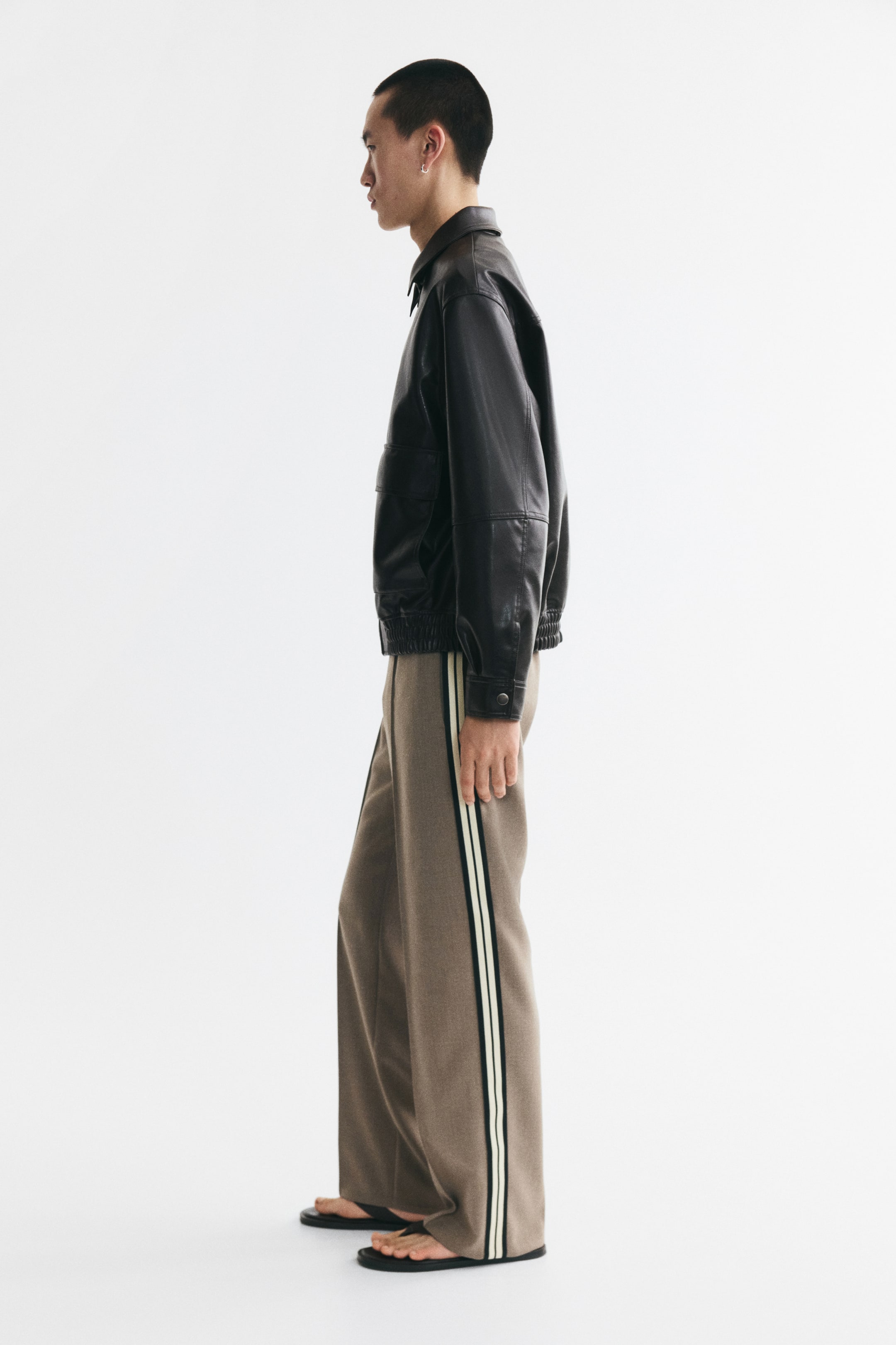 Мужские куртки H&M Coated Blouson Jacket — фото 6