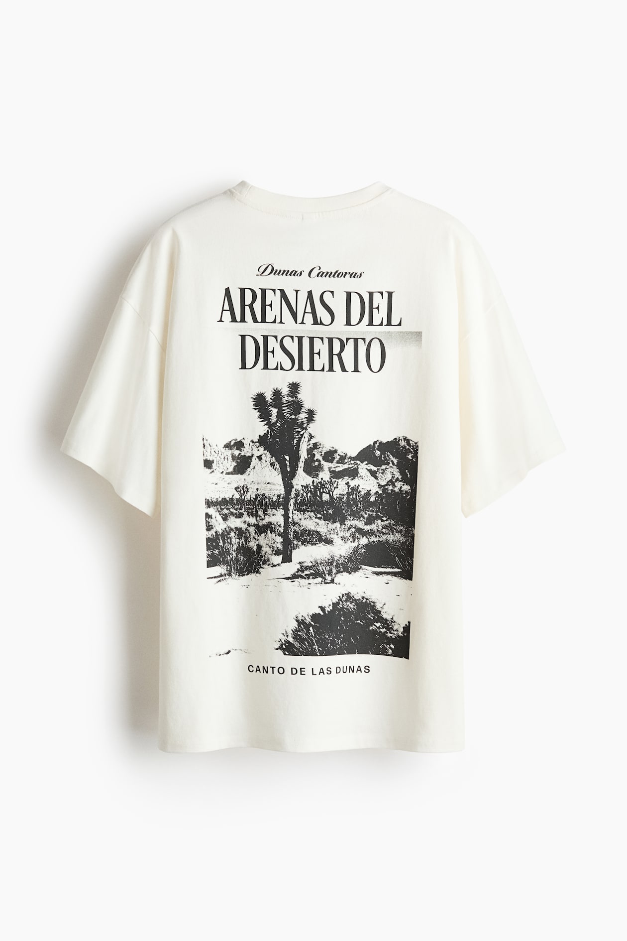Oversized T-Shirt with Printed Motif - image 3