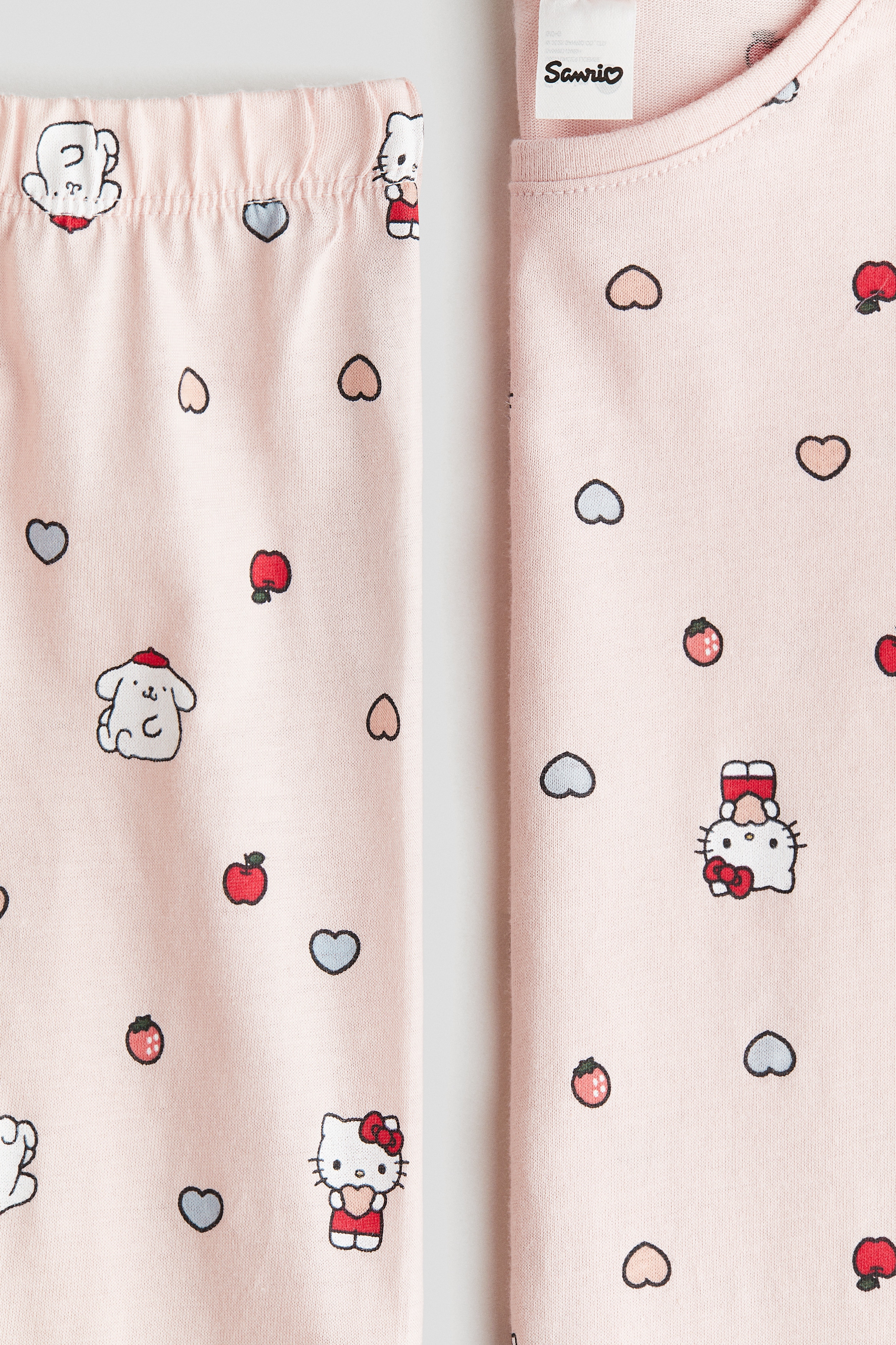 ジャージーパジャマ - ライトピンク／ハローキティ - Kids | H&M JP