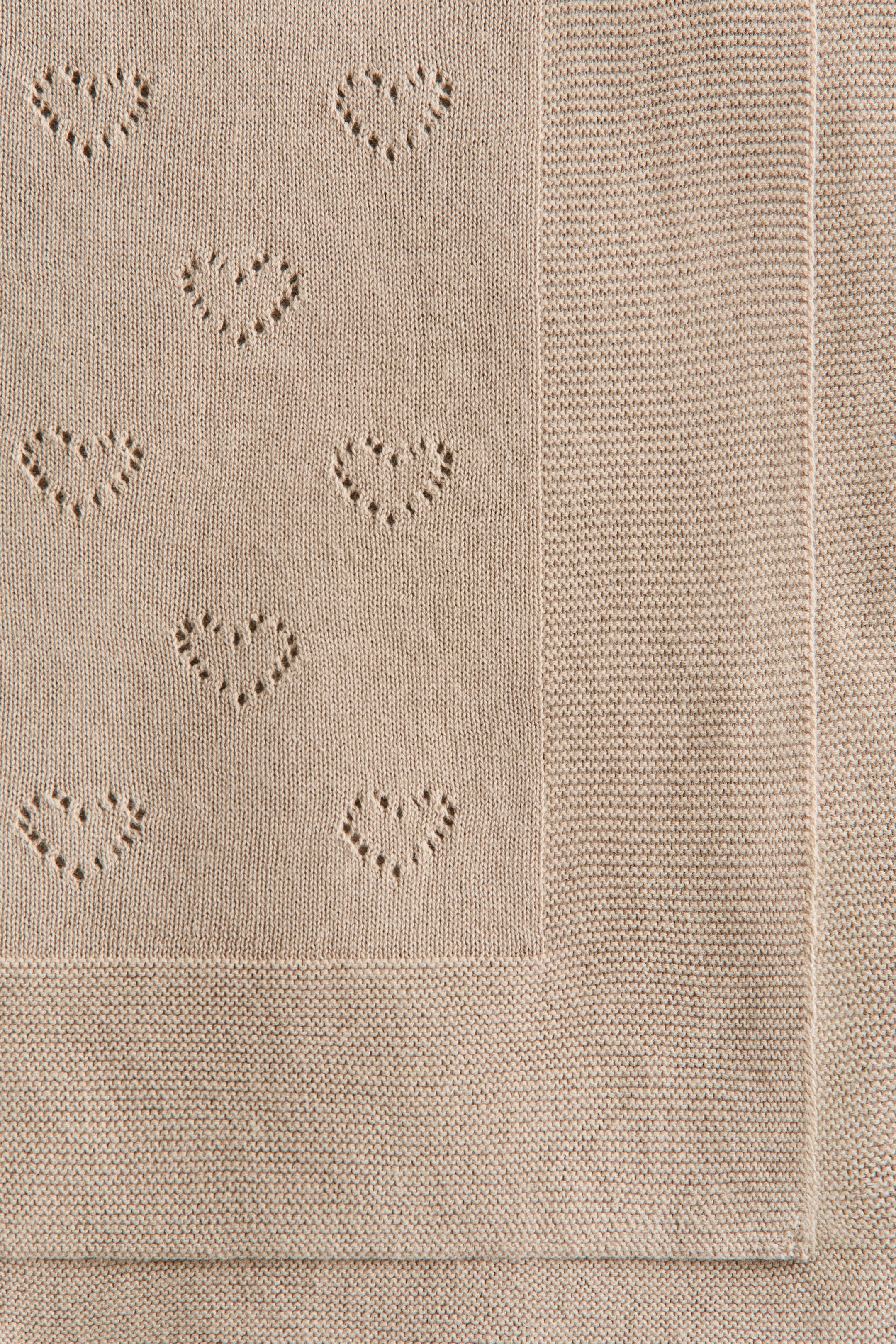 이미지 확대 보기: 코튼 포인텔 베이비 블랭킷 - 베이지 - Home All | H&M KR 4