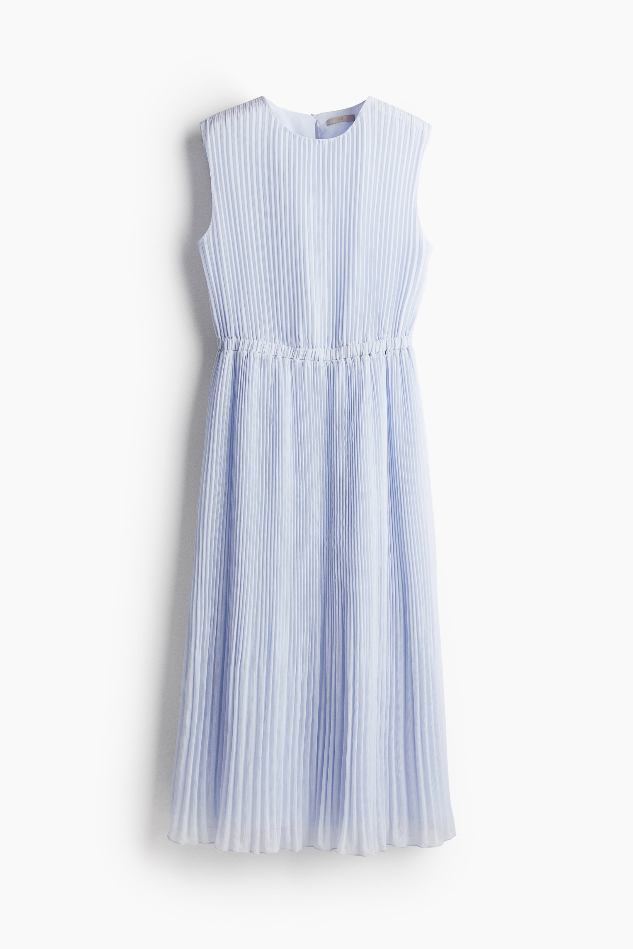 Sleeveless Plissé Dress